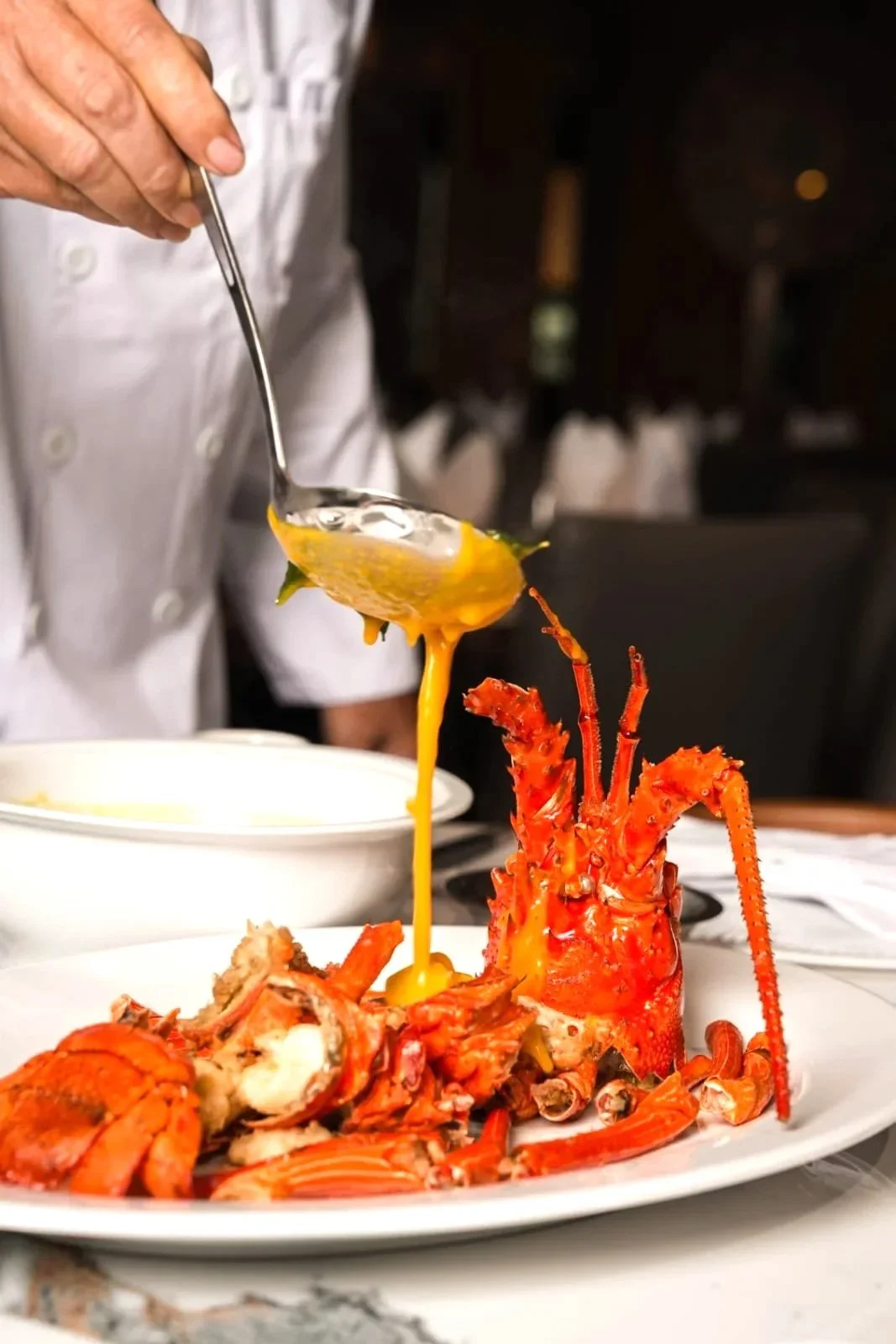 lobster with singapore chili sauce