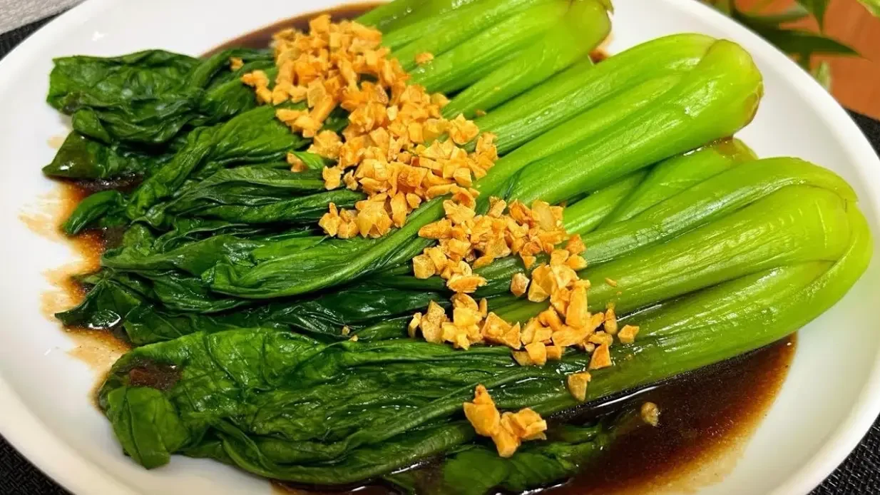Braised Bok Choy with Oyster Sauce