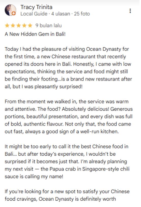 ocean dynasty review