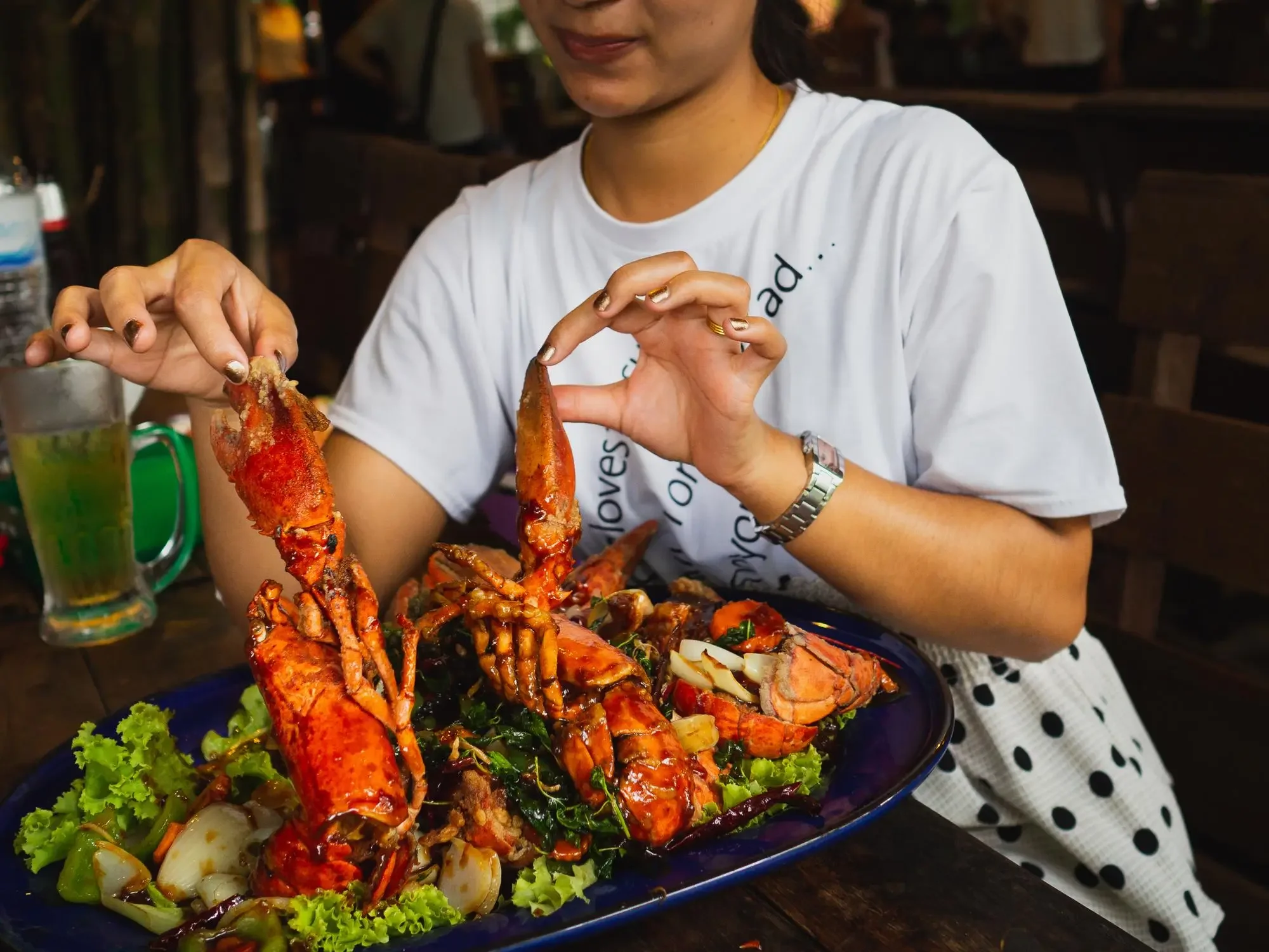 seafood in bali