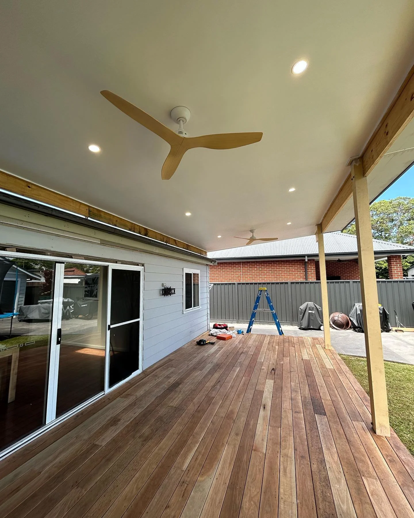 Finished Alfresco/BBQ area working closely with @newcastlebuildingandplumbing