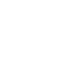 White location pin icon on a black background.