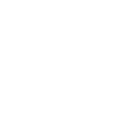 Icon of two high-rise buildings with windows on a platform.