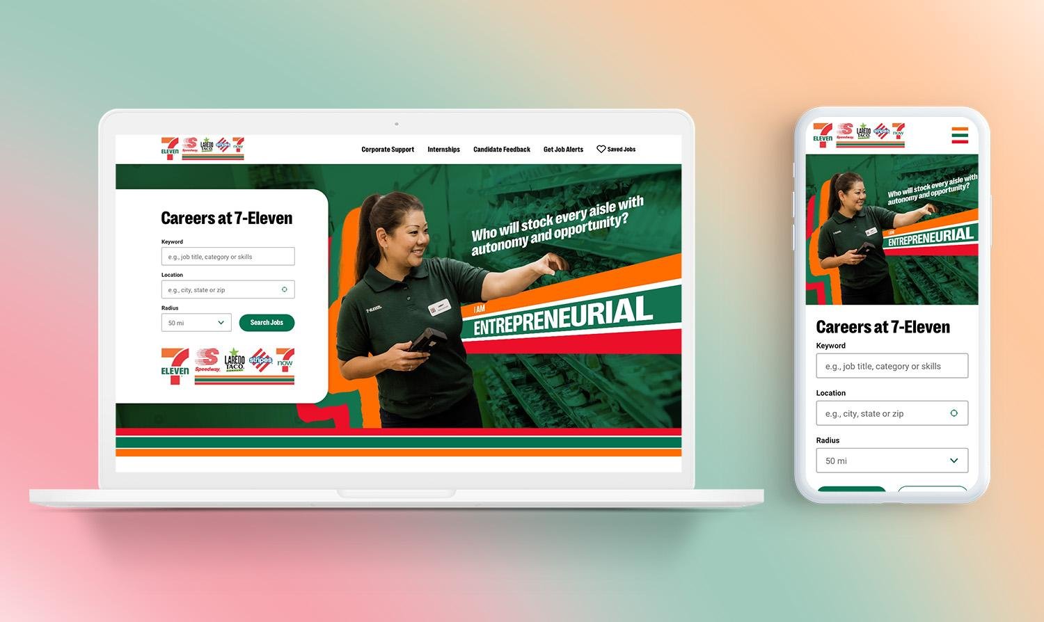 7-Eleven Employer Brand and Careers Website