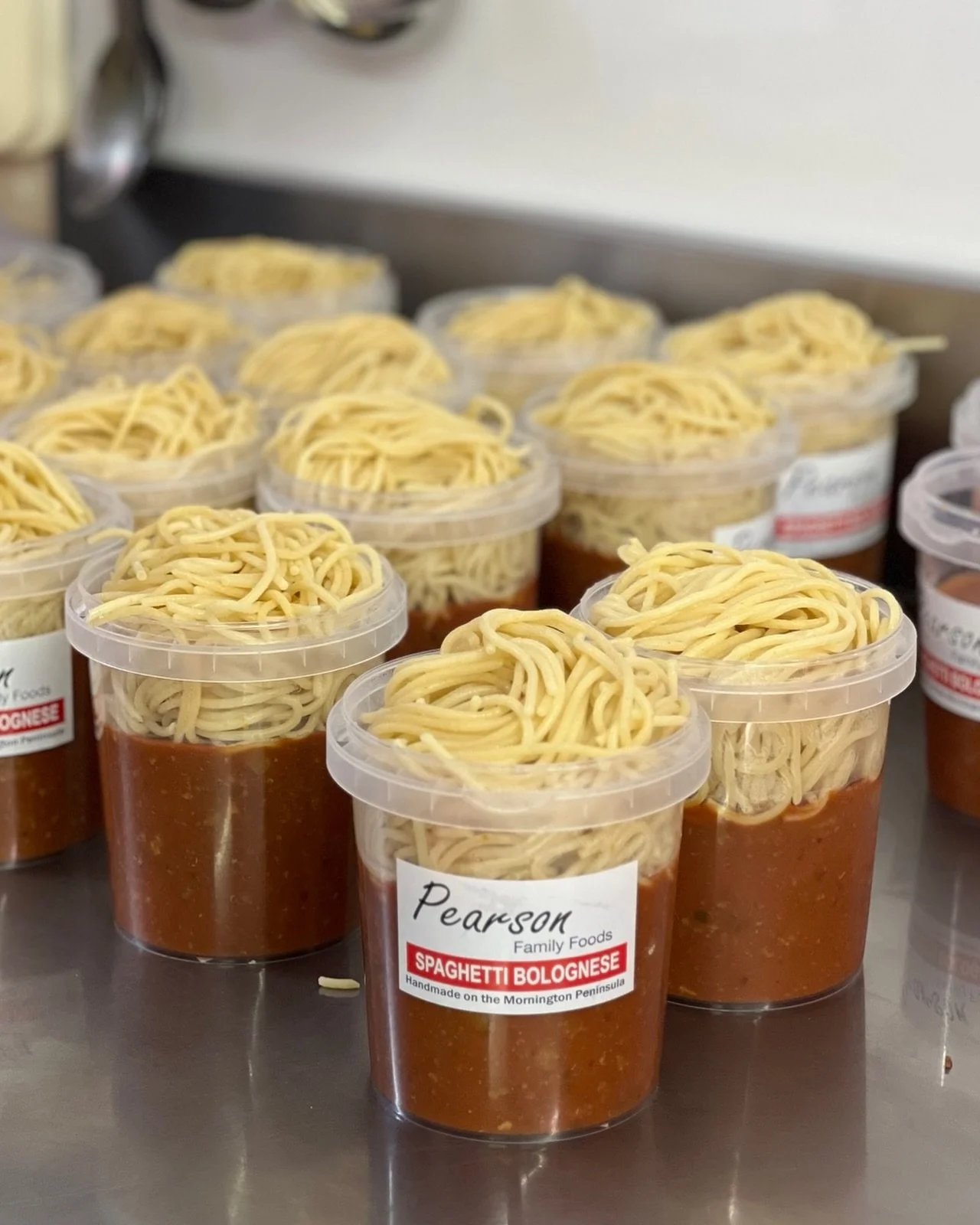 Stock up for the weekend! Nothing beats coming home to a warm, comforting Pearson Bolognese 🤎 Find your nearest stockist via the link in bio.

#PearsonFoods #lasagna #pasta #SpaghettiBolognese #handmade #food #MelbourneFoodie #beef #SmallBusiness #M