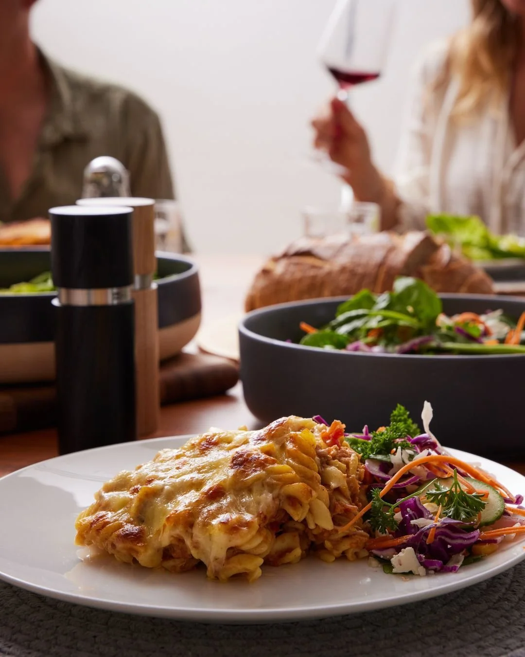 Spice up your dinners with our Tuna Pasta Bake. It&rsquo;s creamy, full of flavour, and so easy to heat and serve. A comforting classic that will satisfy every craving ✨

📸 @jonwebbphotography

#PearsonFoods #lasagna #pasta #SpaghettiBolognese #hand