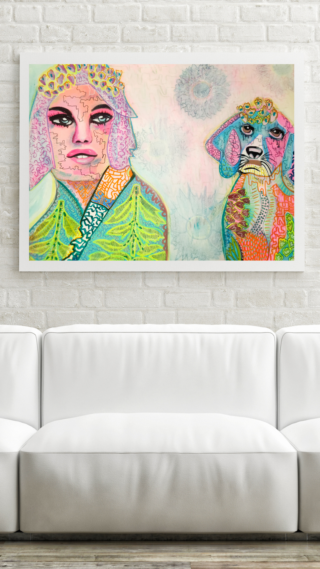 Conversation Between Lady & Dog