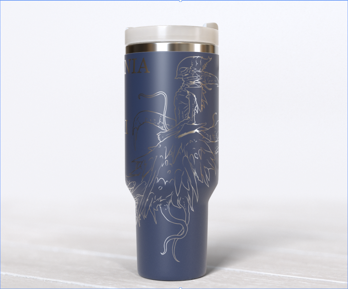 40oz Knights of Sidonia: Tsumugi Tumbler with Straw