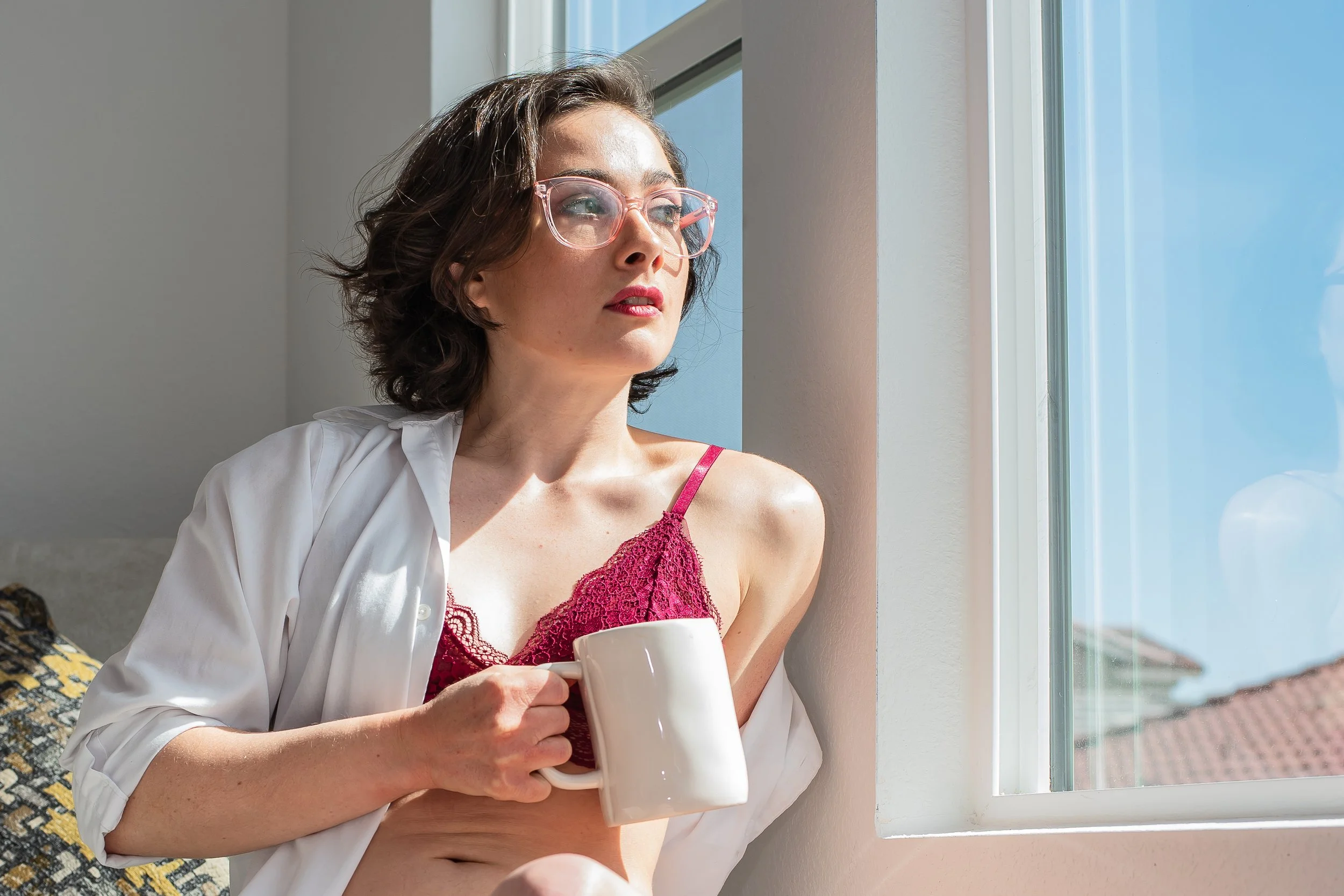 Boudoir session in Las Vegas