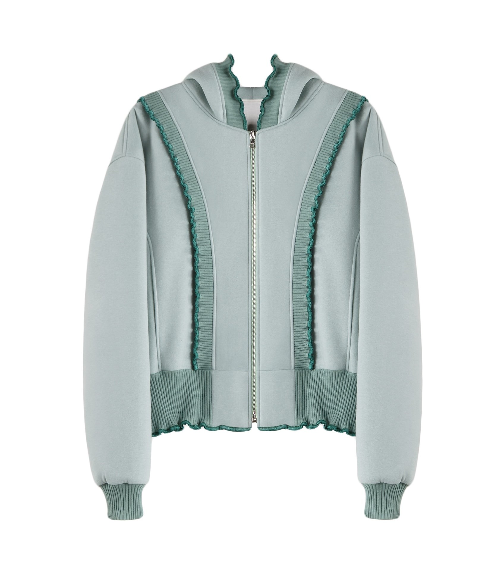 Bomber hoodie mint
