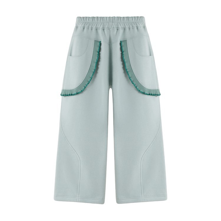 Elastic trouser mint