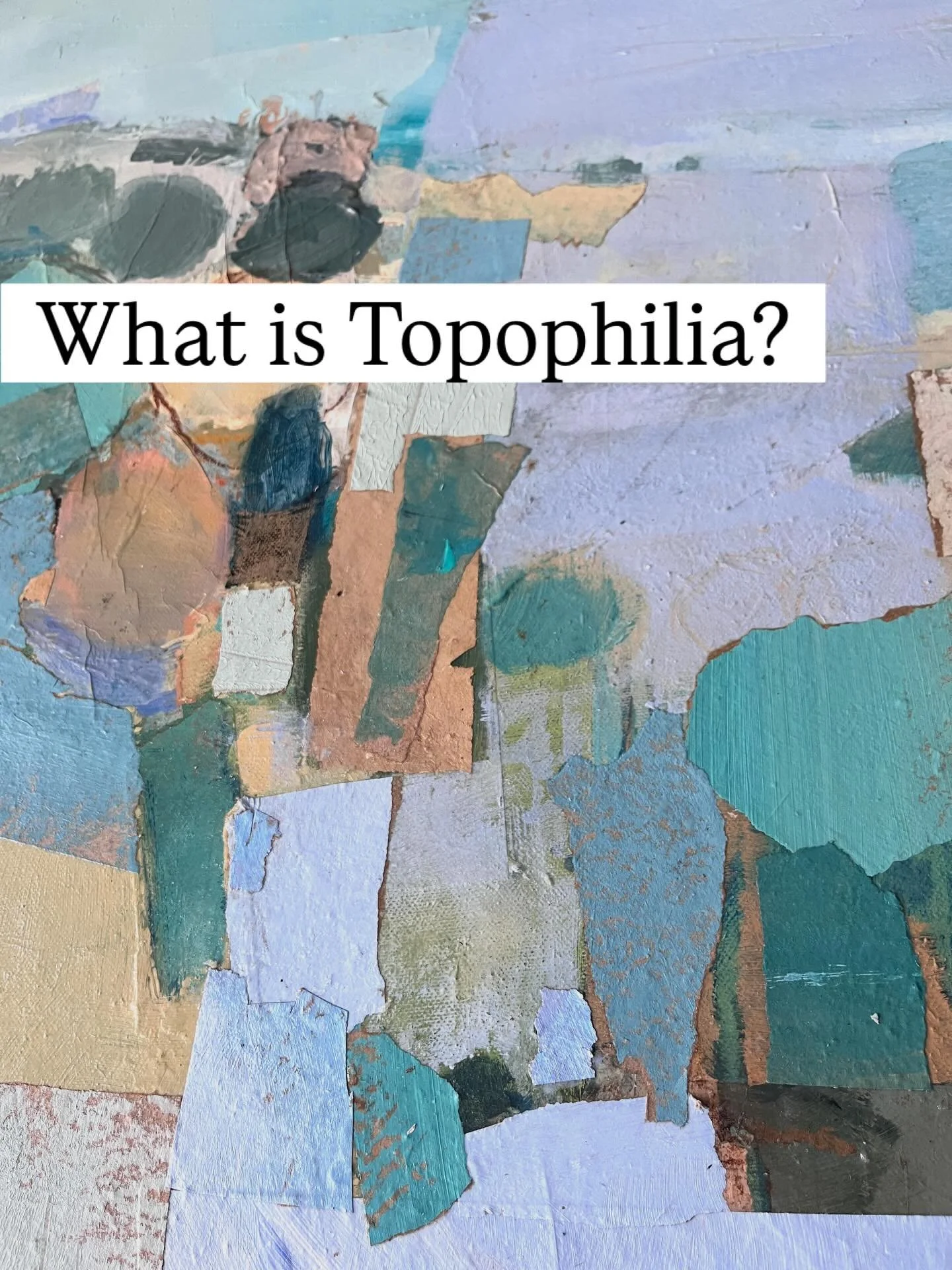 I was introduced to the word, TOPOPHILIA last year, and it immediately resonated and soon became a compass for my creative process and also my journey through immigration grief and the rebuilding of my sense of belonging. 

I&rsquo;m excited to share