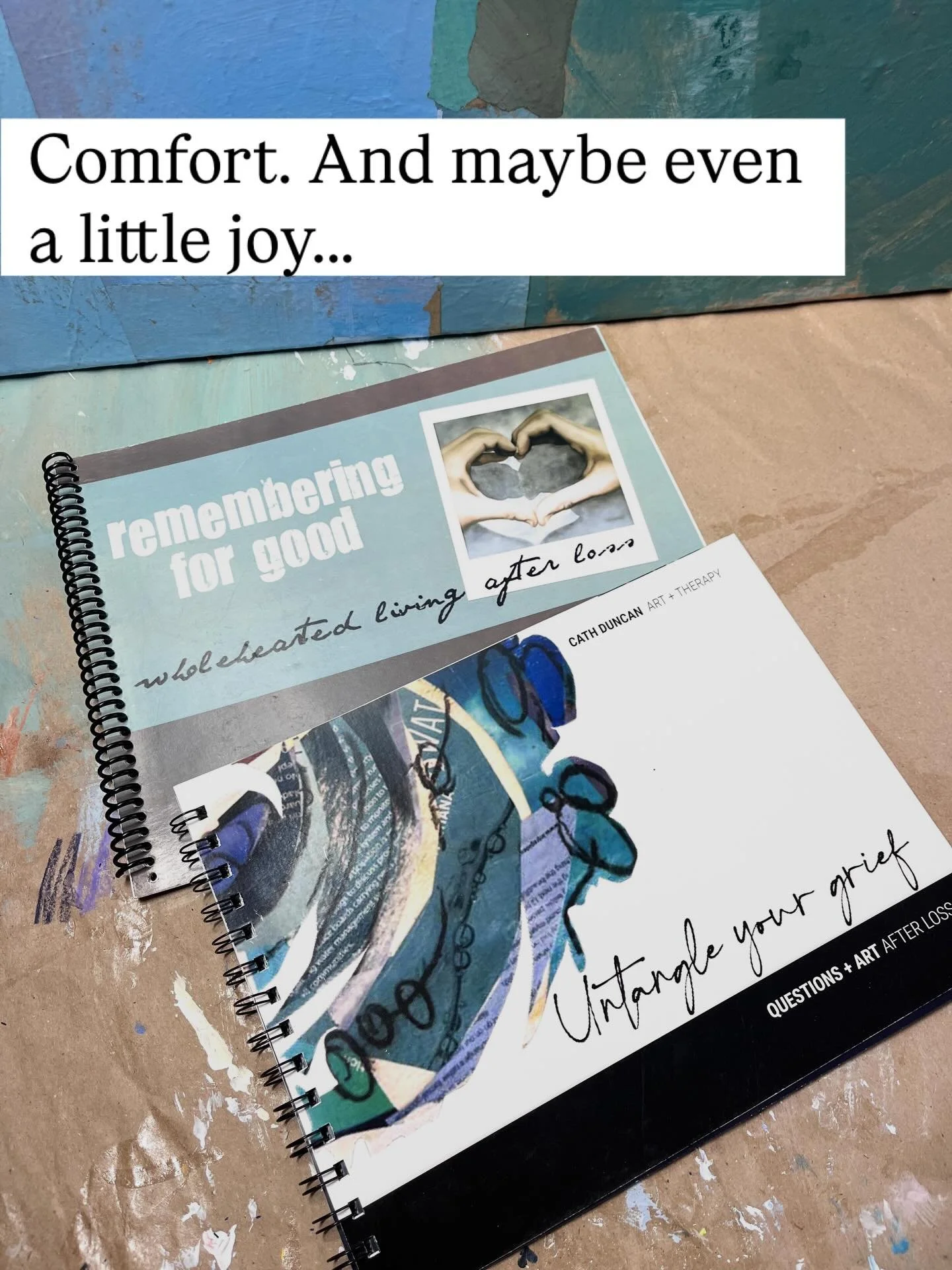 I know the holidays and new year can be especially tender when you&rsquo;re grieving, so I&rsquo;m offering my grief support workbooks for 50% off through the holidays. 

If you&rsquo;re looking for comfort and peace, these workbooks offer a gentle p