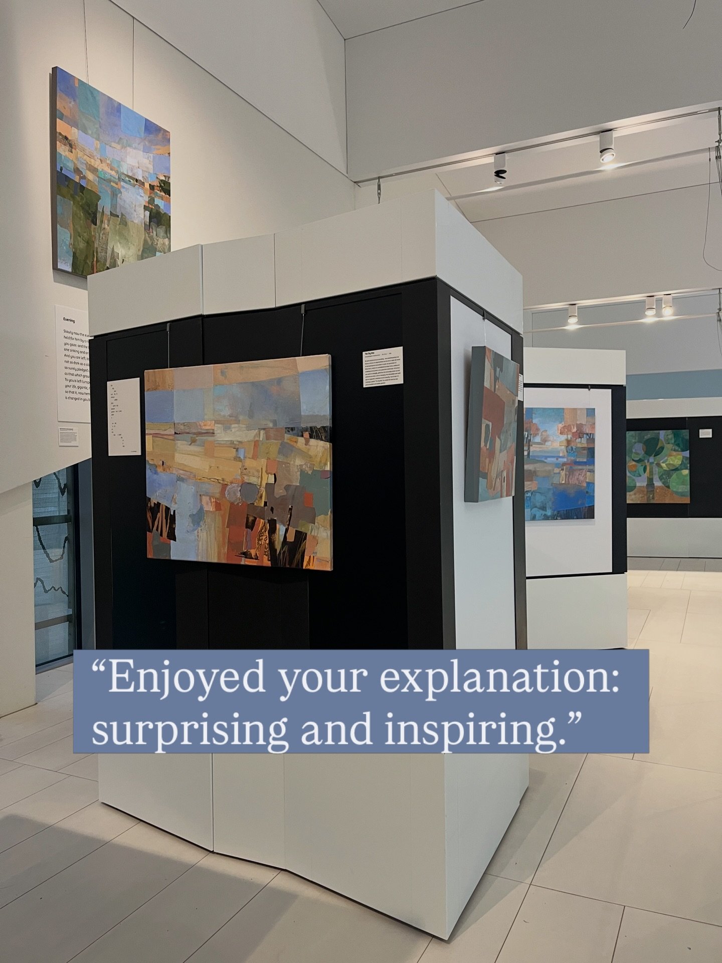 If you&rsquo;d still like to join an Artist Walk-Through of my Topophilia exhibition you&rsquo;re welcome to join us on Saturday. 

14 March at 2pm 
at Museum Hoge Woerd in Utrecht

Museum entrance &amp; walk-through are free

Use the link in the bio