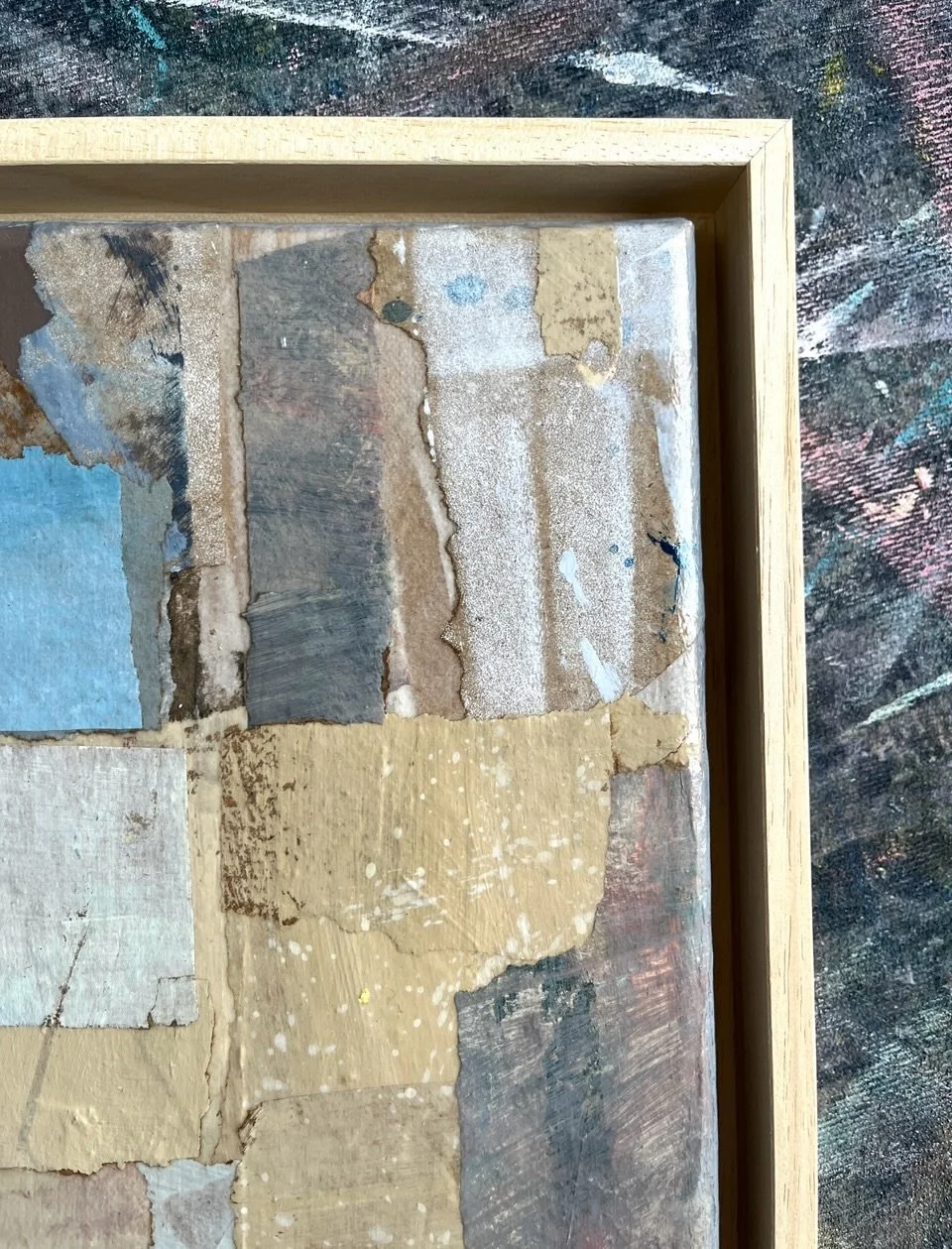 &ldquo;Cold Air, Open Heart&rdquo; (2025)

Soft browns, blues, and creams shape this abstract winter landscape, echoing the clarity and quiet beauty of a cold-weather walk. It reflects the way crisp air can clear the mind, invigorate the body, and ge