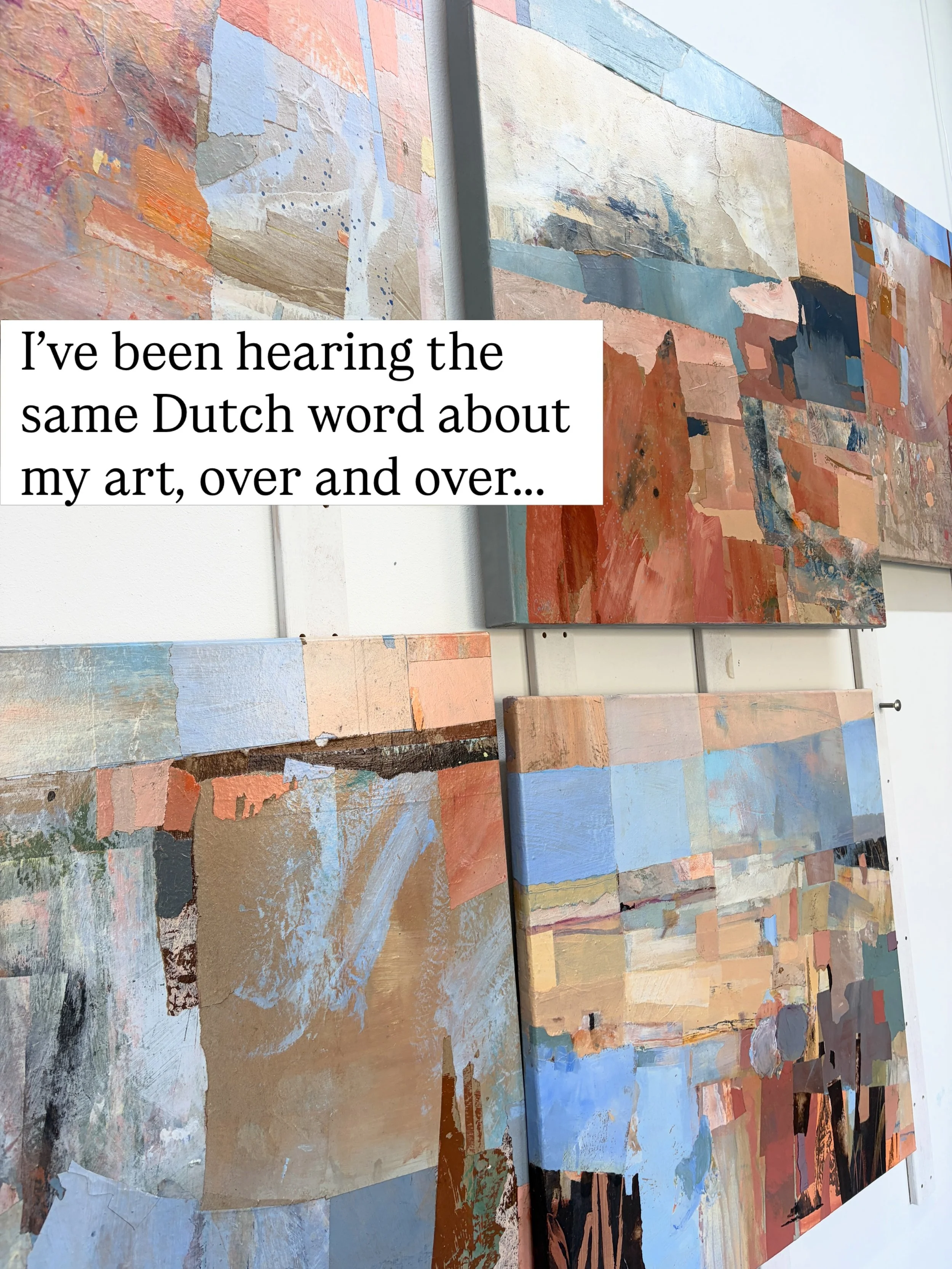 During KunstKijk, so many visitors have described my art as &ldquo;bijzonder.&rdquo;

I understood it was positive - but I wanted to fully understand what people meant when they said it.

So I looked it up.

Apparently, in the context of talking abou
