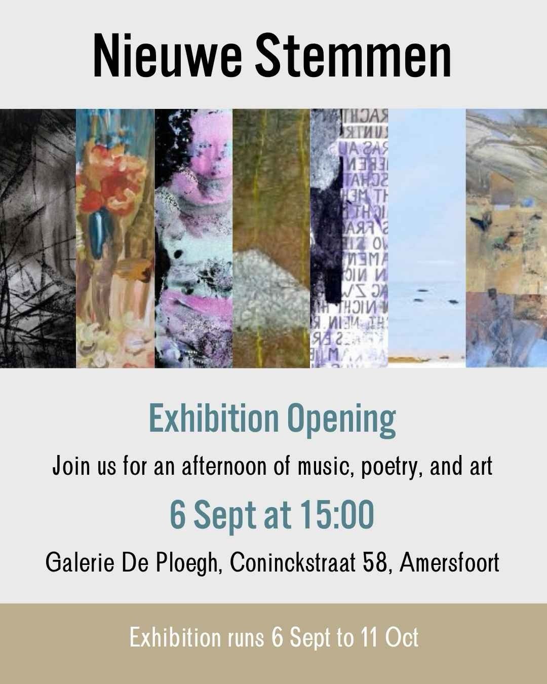 You&rsquo;re invited!

I&rsquo;m so looking forward to my first exhibition with @galeriedeploegh and the other new members of the gallery! 

Alongside my work, you&rsquo;ll find a diverse range of beautiful, exciting, and provocative paintings, print