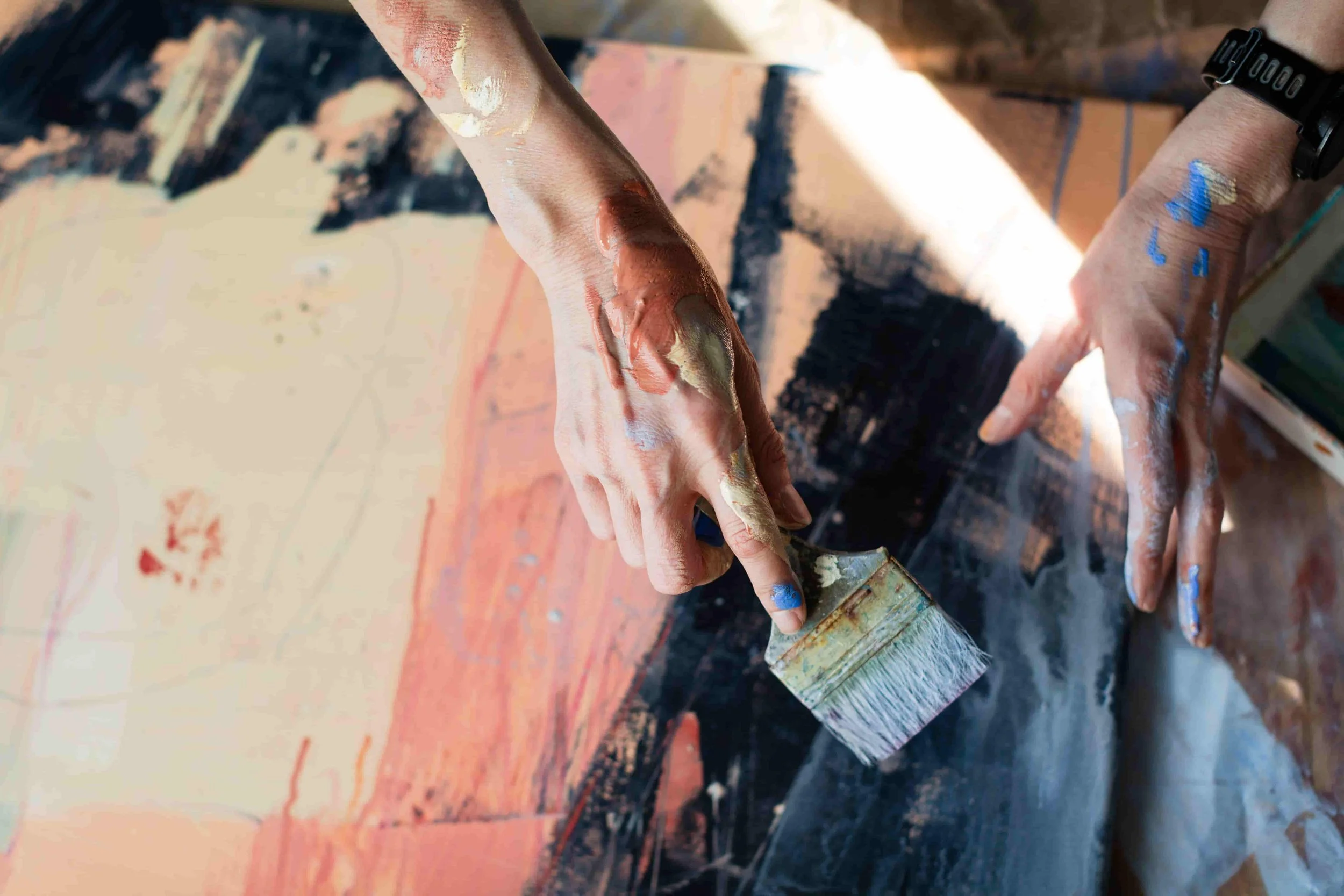 The courage to commit to what I really wanted to create
