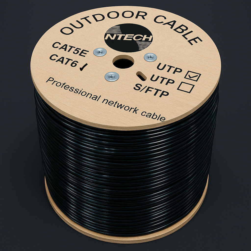 CAT6 UTP LAN OUTDOOR UV CABLE | 305m