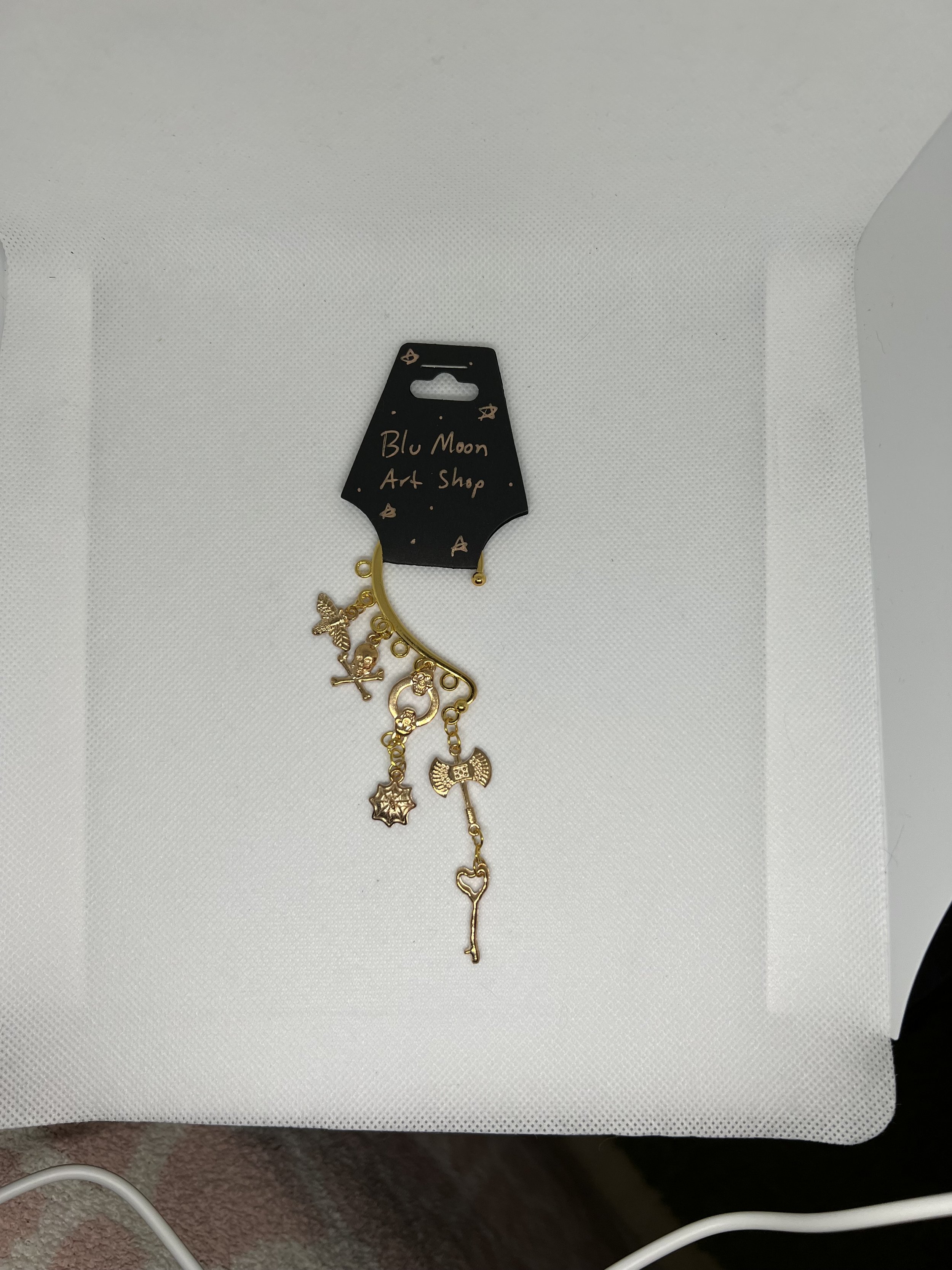 Death Approaches Ear Cuff