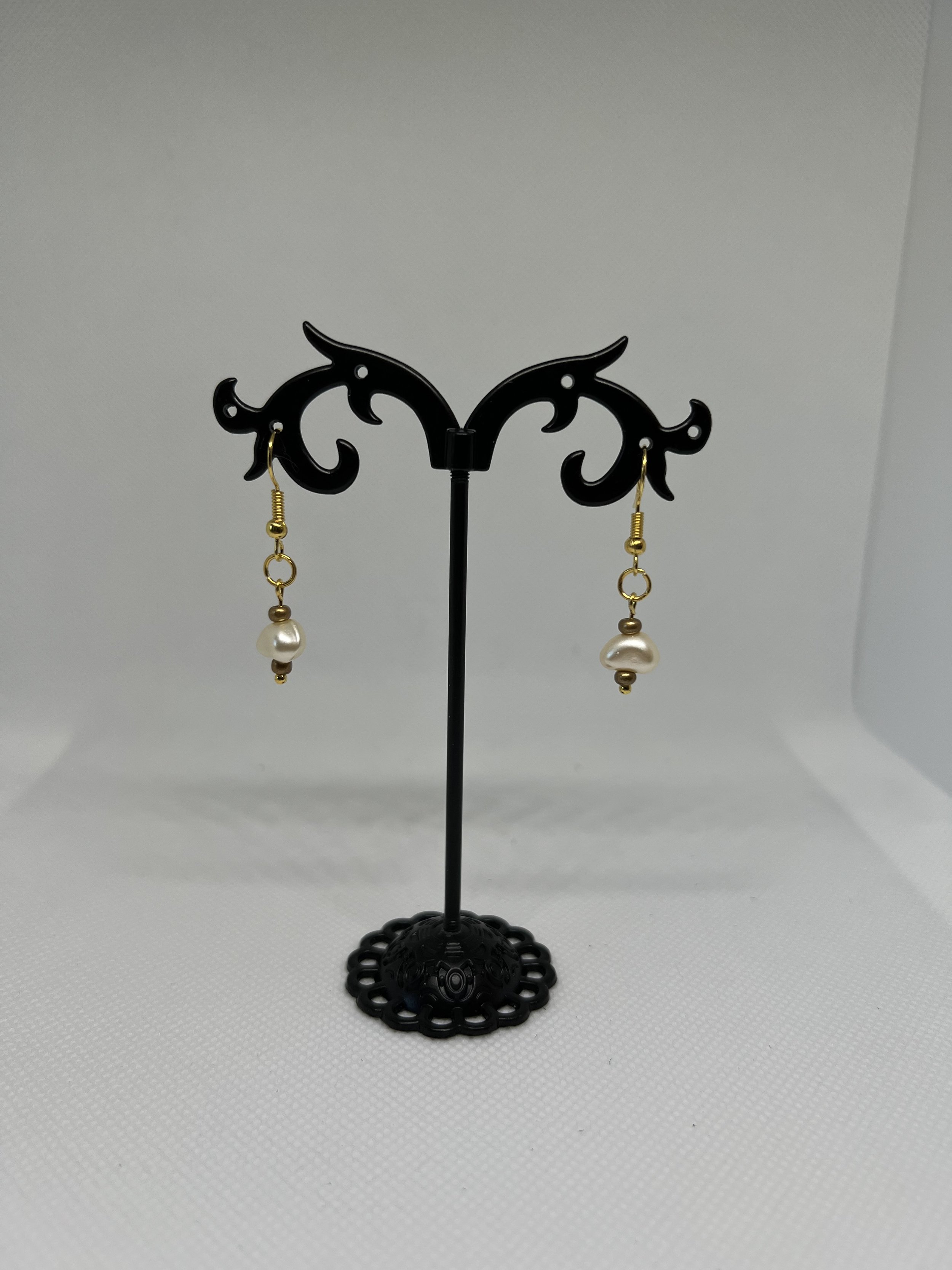 Imitation Pearl Earrings