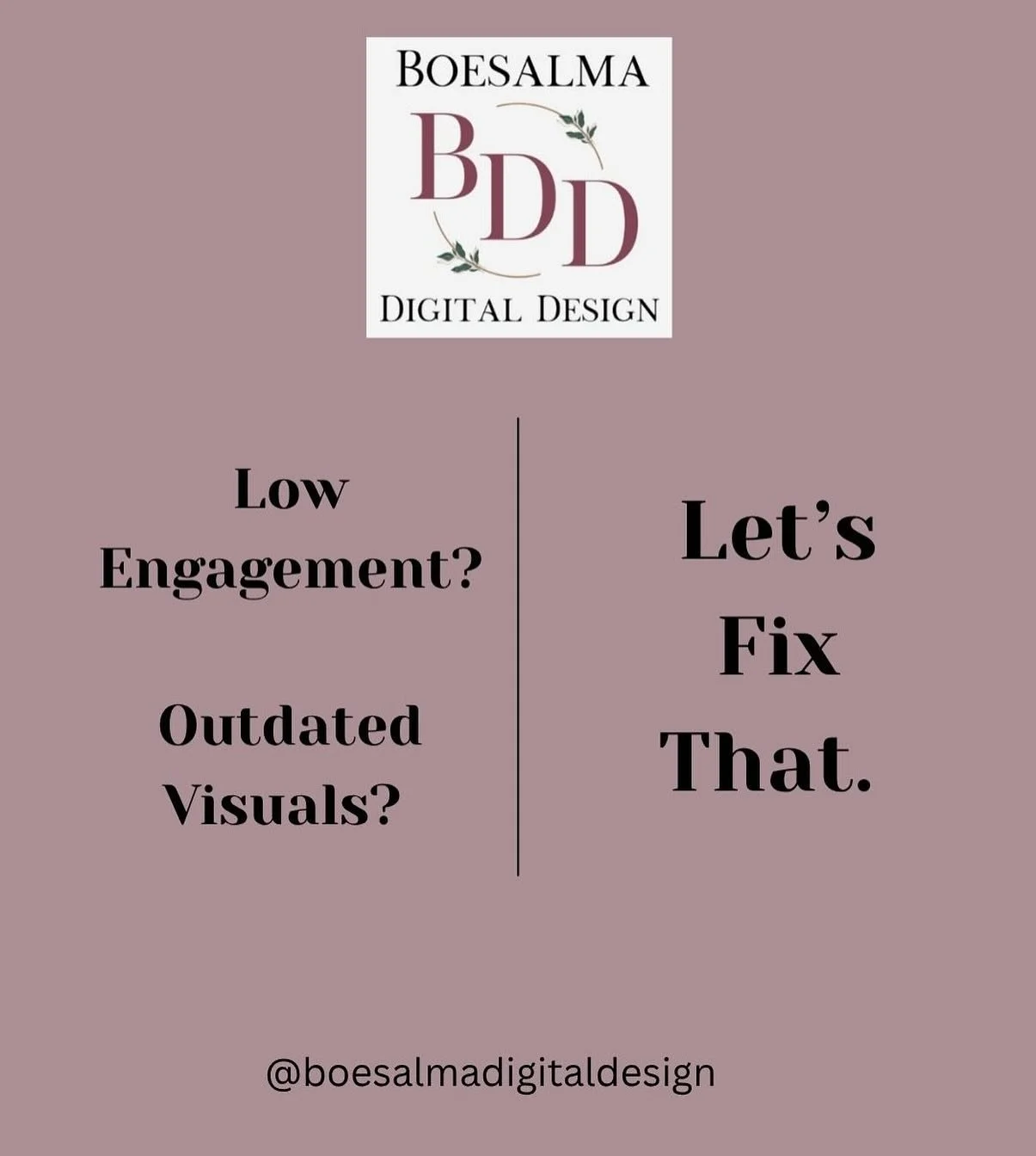 You have the product. I help you get the attention it deserves.

Let&rsquo;s elevate your online look &mdash; because your business should look as good as it performs. 

💬 DM me for a custom design quote or click the link in bio to book. 

#instagra