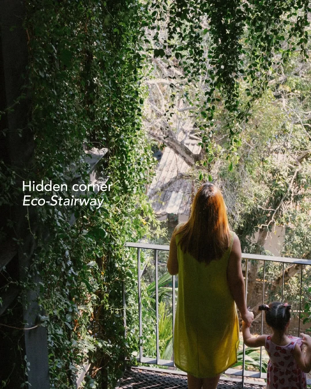 𝑯𝒊𝒅𝒅𝒆𝒏 𝑪𝒐𝒓𝒏𝒆𝒓: 𝑬𝒄𝒐-𝑺𝒕𝒂𝒊𝒓𝒘𝒂𝒚s
.
At #TheMotifsEcoHotel, our stairways haves been transformed into a central feature with a purpose. Its function is more than an emergency route. Rather, it’s an open-air path that encourages