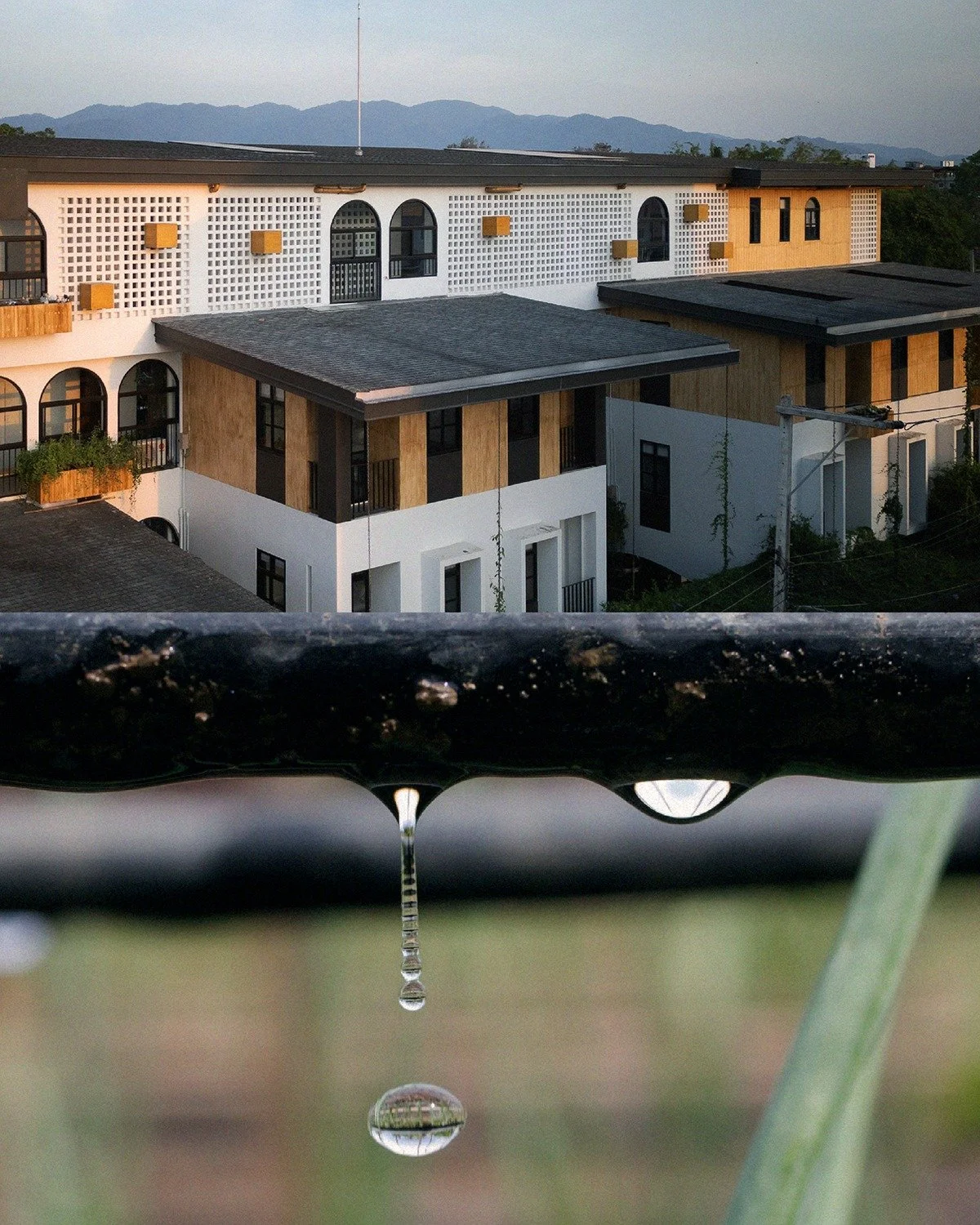 At #TheMotifsEcoHotel, we try not to let a single drop go to waste. Rainwater from the roof and leftover water from air-conditioning are reused to care for our gardens. From design to function, even our so-called rain-dancing view plays its part in k