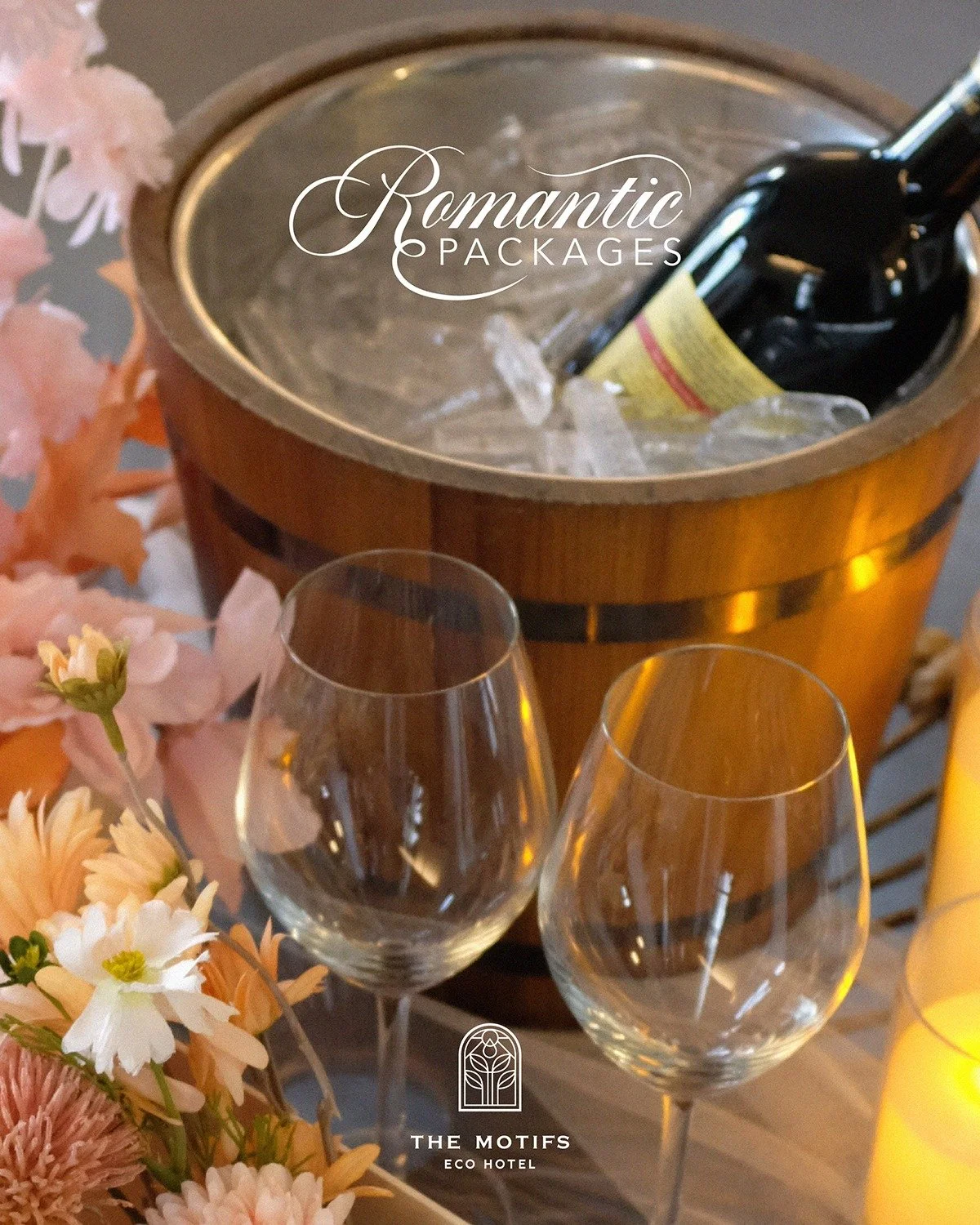 🎉𝐑𝐎𝐌𝐀𝐍𝐓𝐈𝐂 𝐏𝐀𝐂𝐊𝐀𝐆𝐄𝐒 @ The Motifs Eco Hotel
.
Create your own moments worthy of a special toast. Make any of your special occasions even more special at #TheMotifsEcoHotel with our low-carbon '𝗥𝗢𝗠𝗔𝗡𝗧𝗜𝗖 𝗣𝗔𝗖𝗞𝗔𝗚𝗘𝗦' offerin
