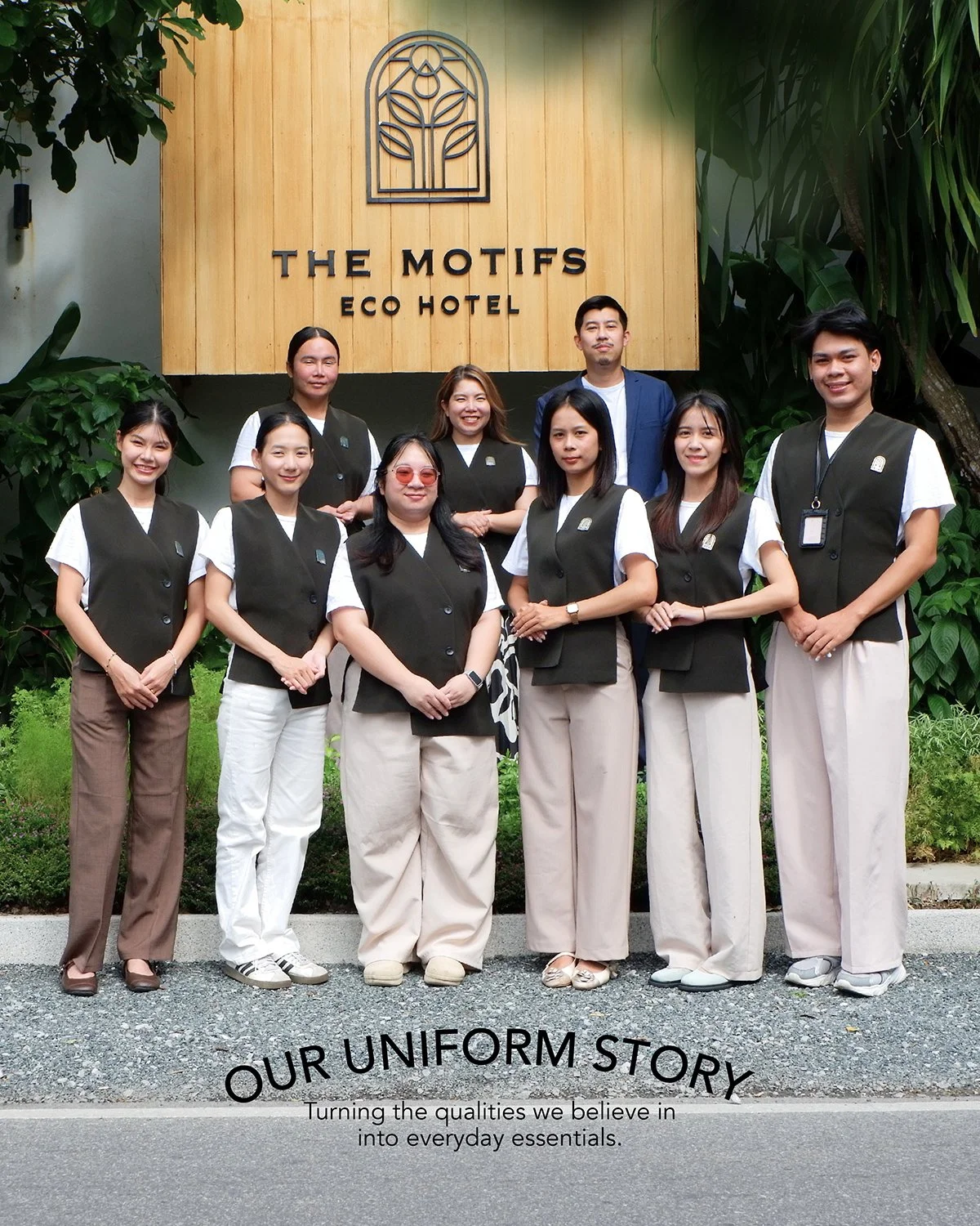 𝑶𝒖𝒓 𝑼𝒏𝒊𝒇𝒐𝒓𝒎 𝑺𝒕𝒐𝒓𝒚: 𝑭𝒓𝒐𝒎 𝑽𝒂𝒍𝒖𝒆𝒔 𝒕𝒐 𝑭𝒂𝒃𝒓𝒊𝒄
.
We have always wanted to turn qualities and values we believe in into everyday essentials and incorporate them into the life of the hotel. And this became the humble starting