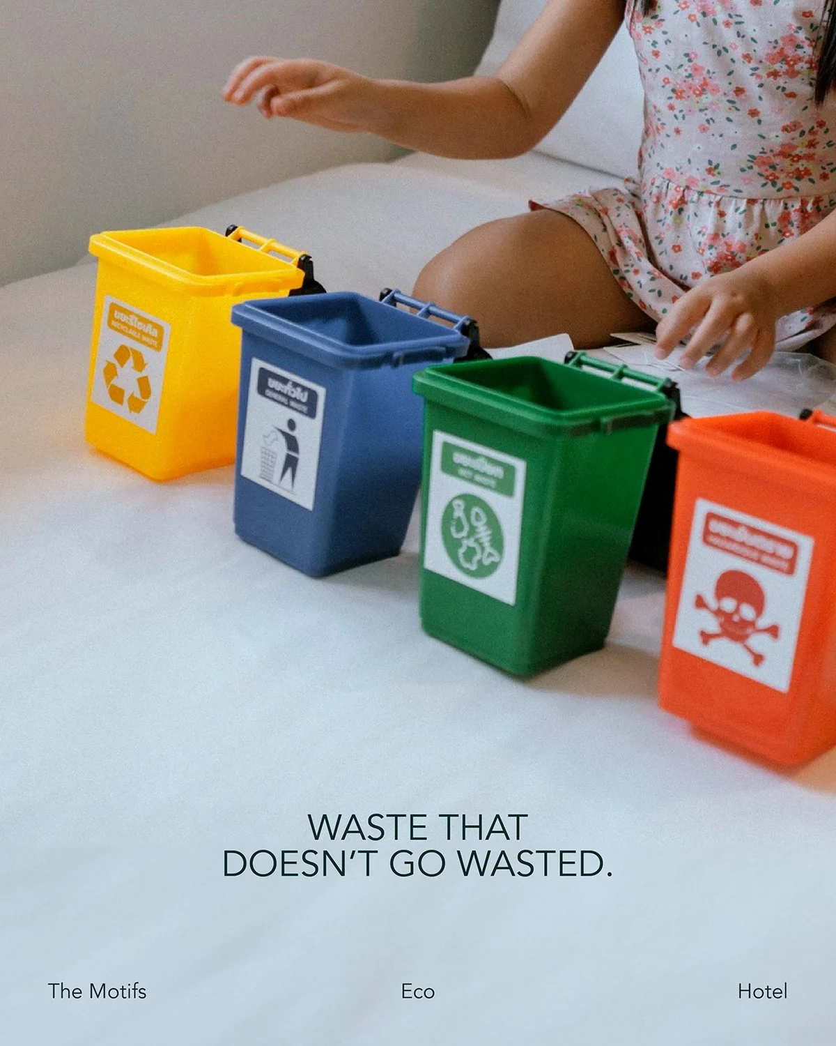 𝑾𝒂𝒔𝒕𝒆 𝑻𝒉𝒂𝒕 𝑫𝒐𝒆𝒔𝒏'𝒕 𝑮𝒐 𝑾𝒂𝒔𝒕𝒆𝒅

At #TheMotifsEcoHotel, we always view waste management as a central part of our design and daily operations. Guided by our internal policy, we have moved away from the convenience of single-use pla