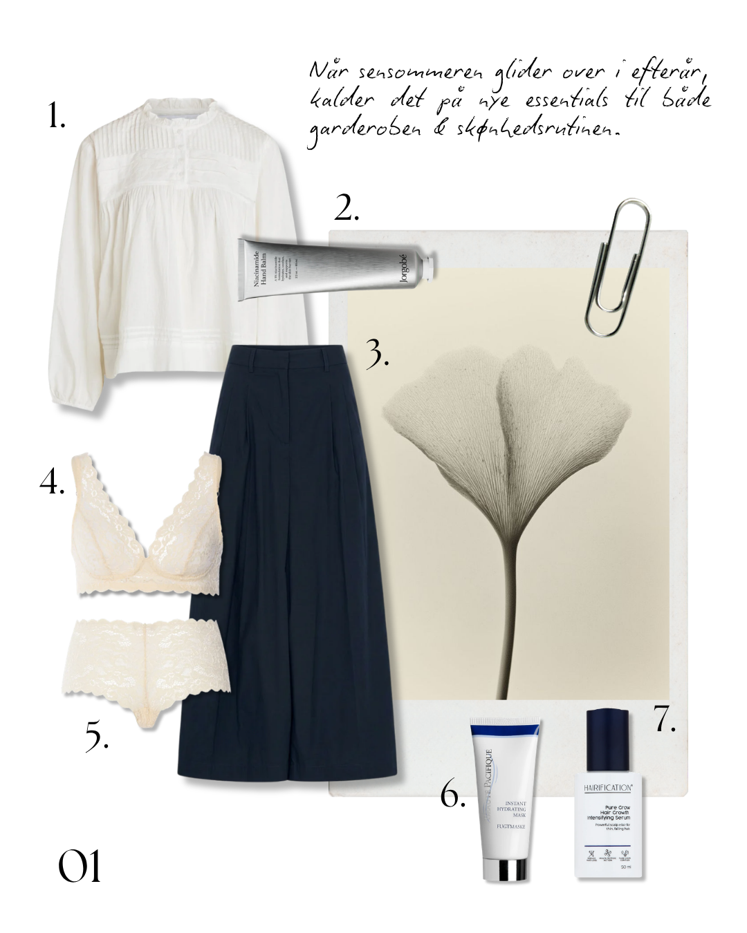 Efterårets essentials til garderoben &amp; skønhedsrutinen