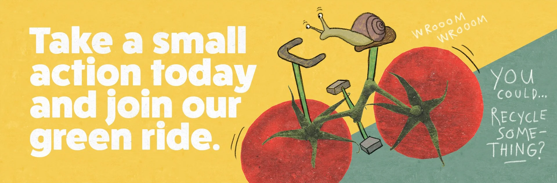 Banner 18 - Take a small action today and join our green ride.jpg