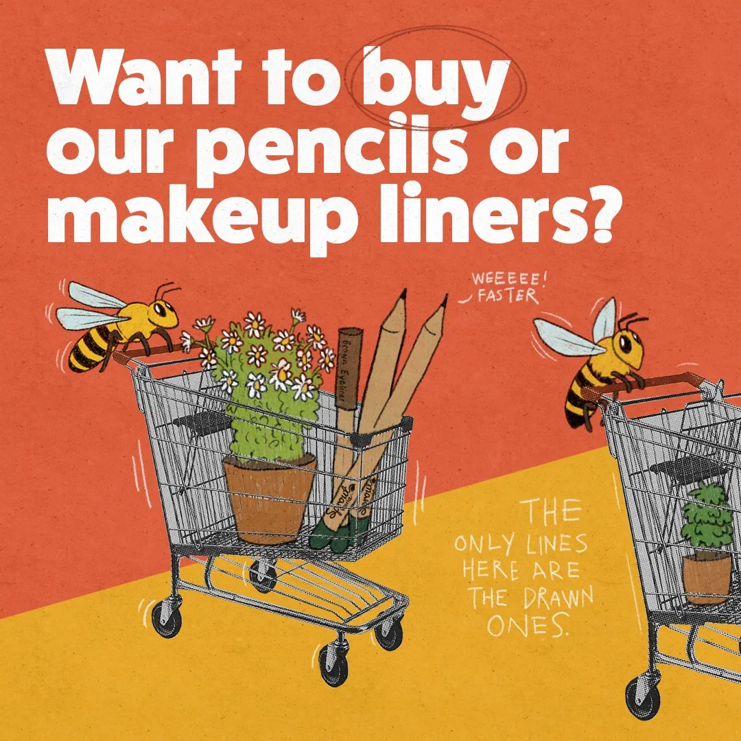 Banner 2 kvadratisk - Want to buy our pencils or makeup liners.jpg