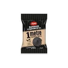1 Metre Licorice Black 120g