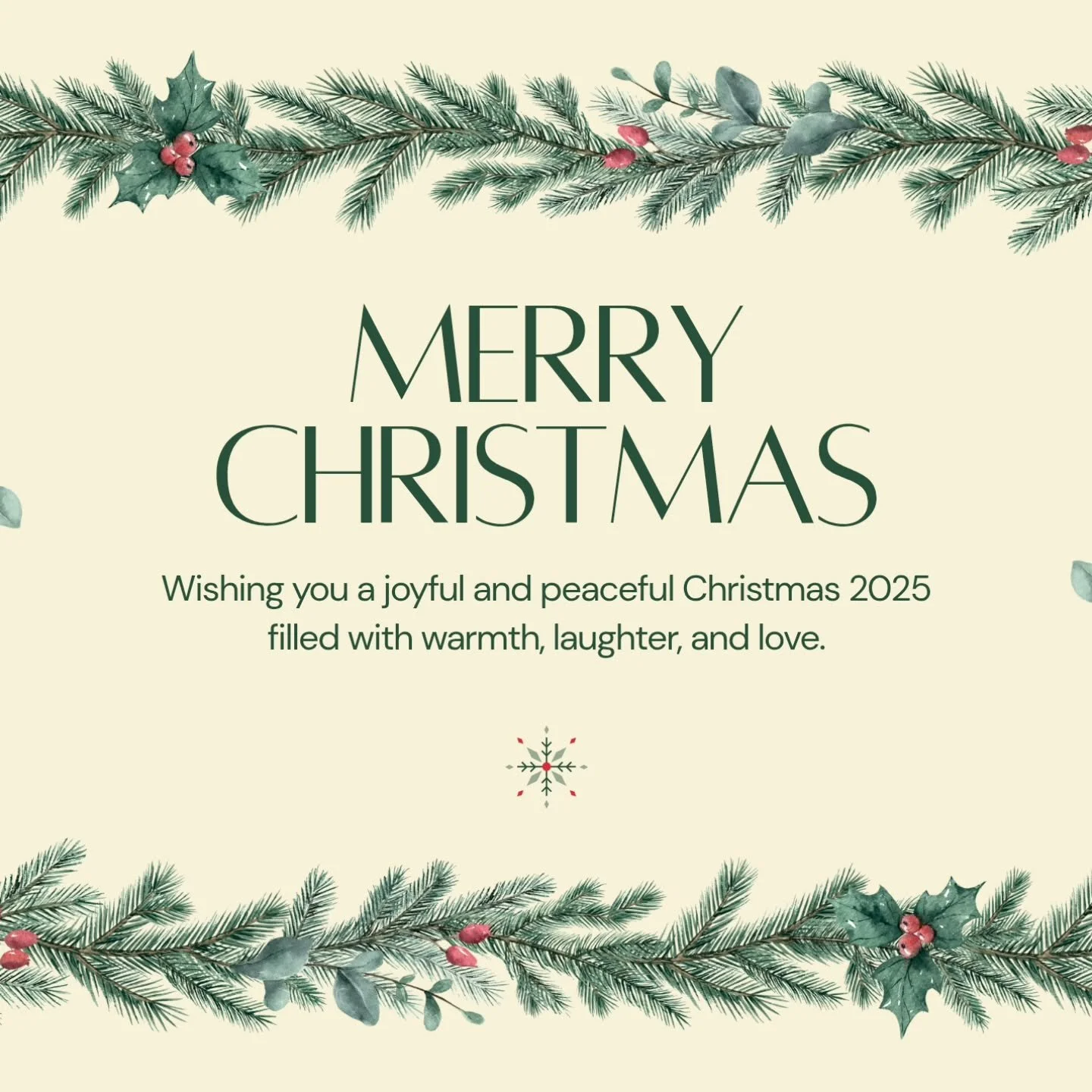 A very Merry Christmas everyone! 🥂