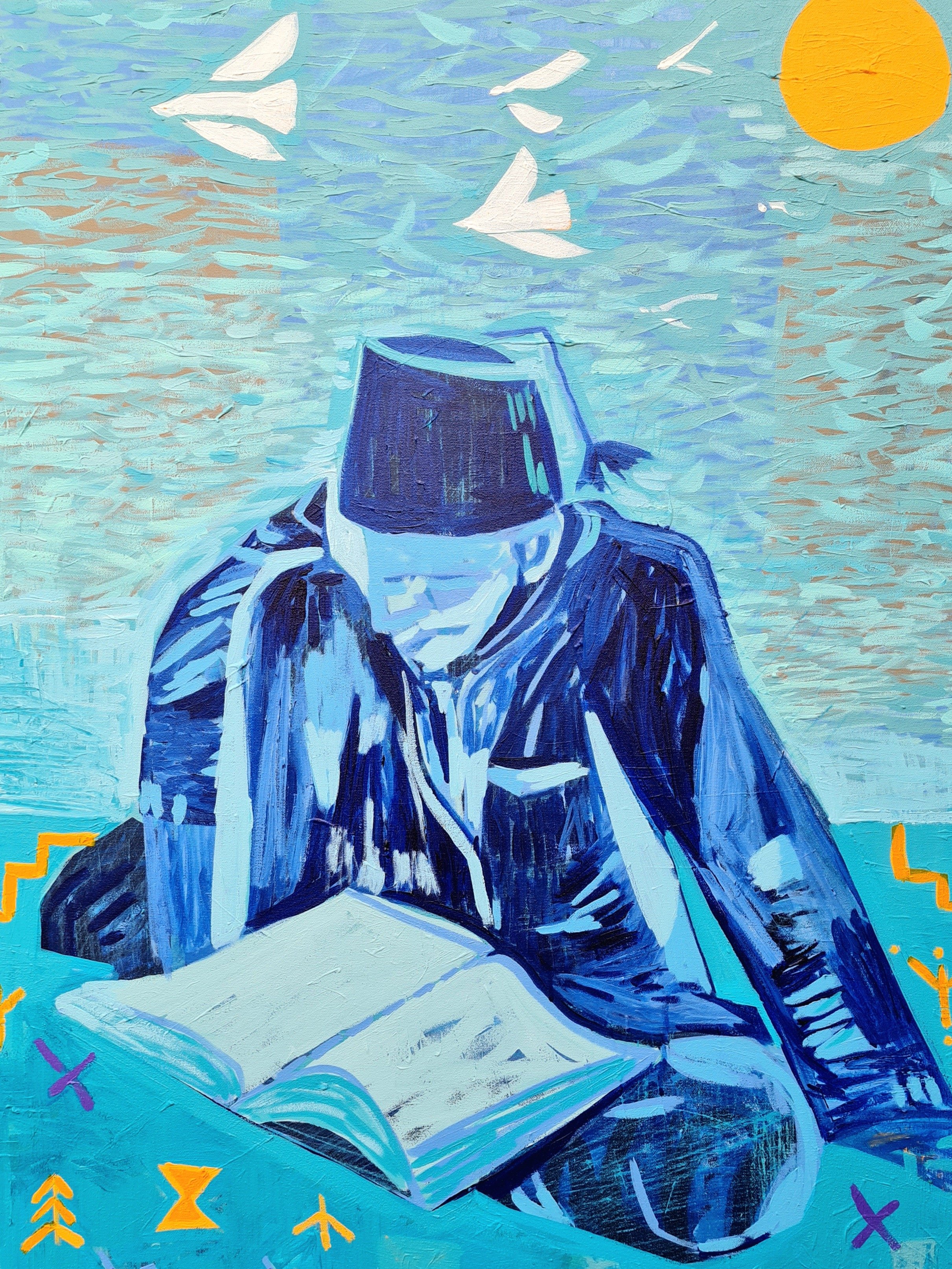 Reading Man