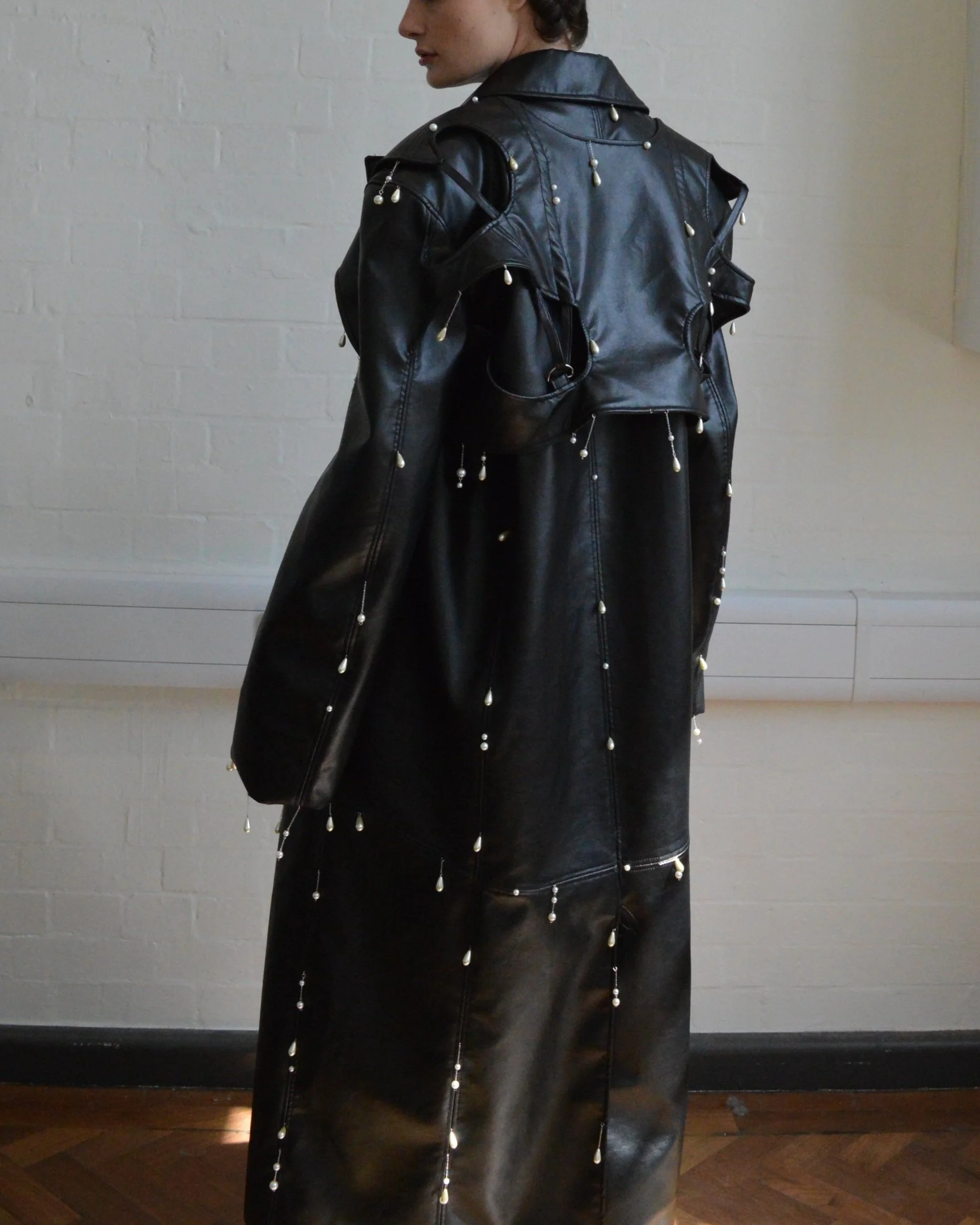 LOOK 4: THE GIGER COAT