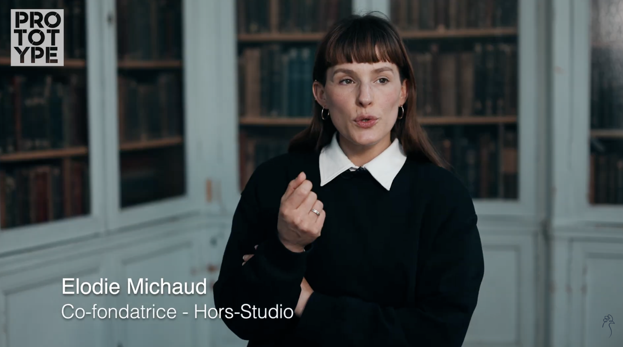 Interview de Elodie Michaud à l’exposition Prototype