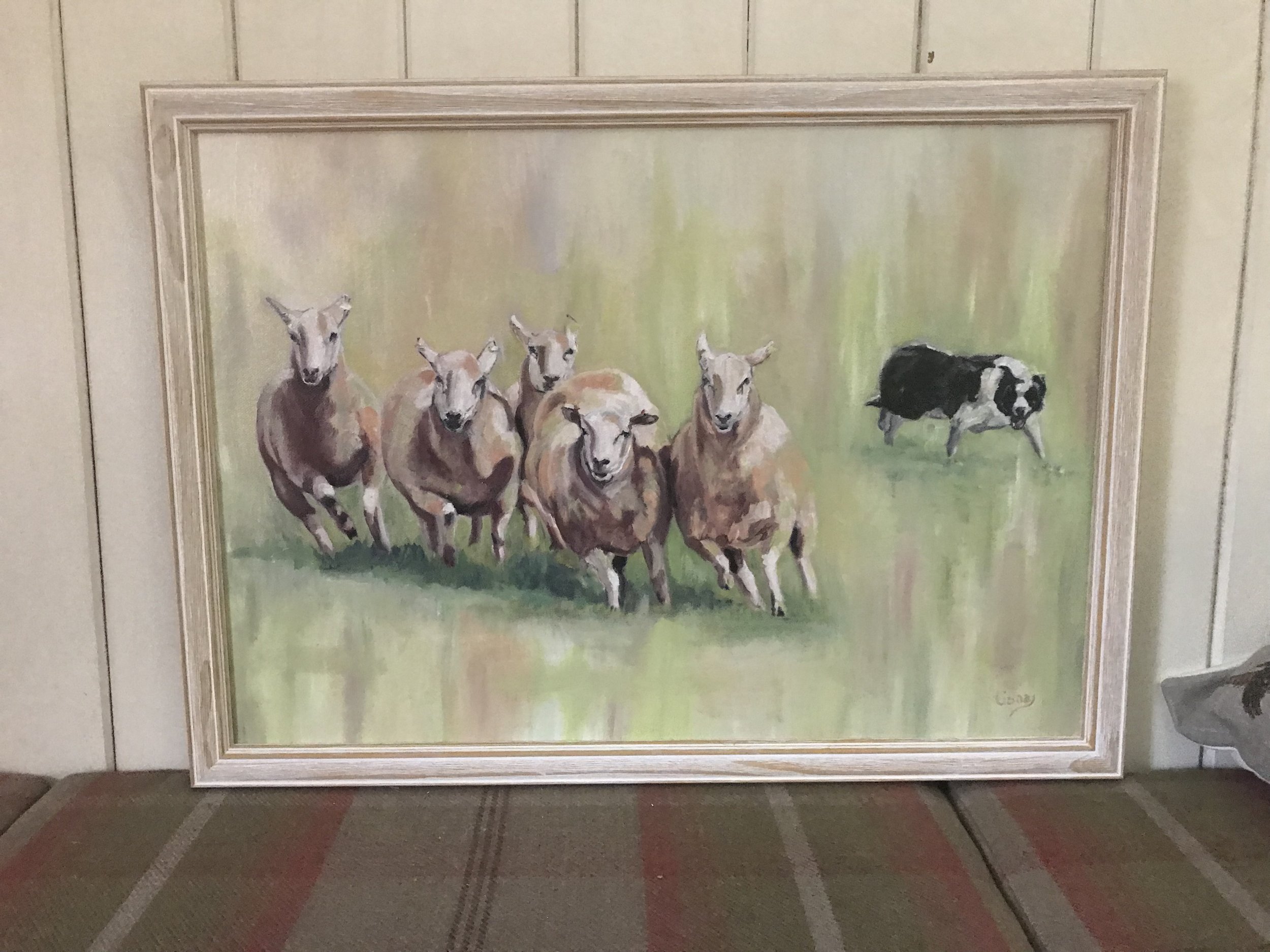 Come Bye oil on canvas euro 550