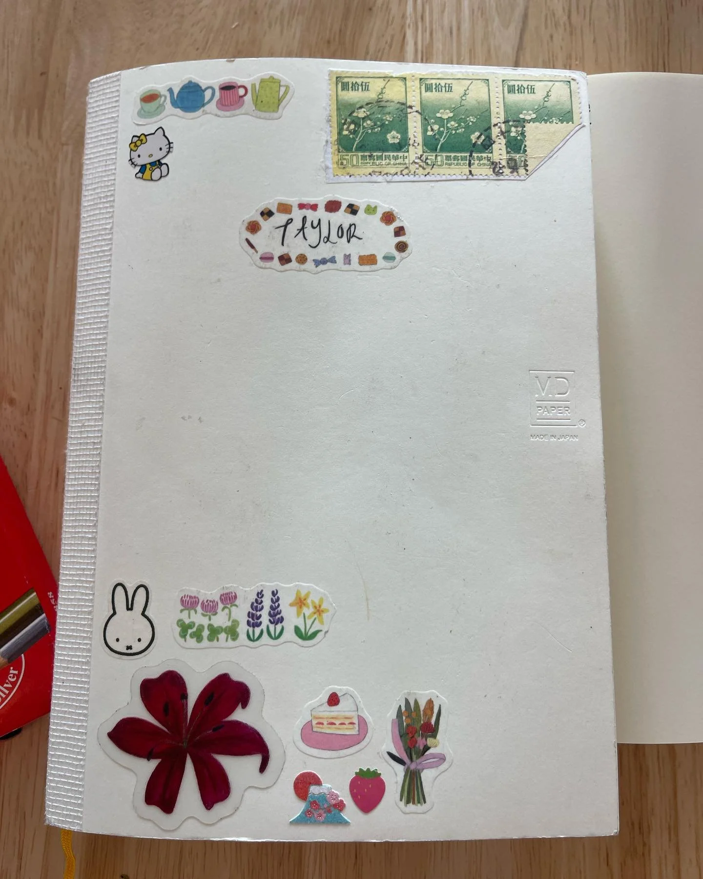 first journal of the year done - my fav scrapbook pages