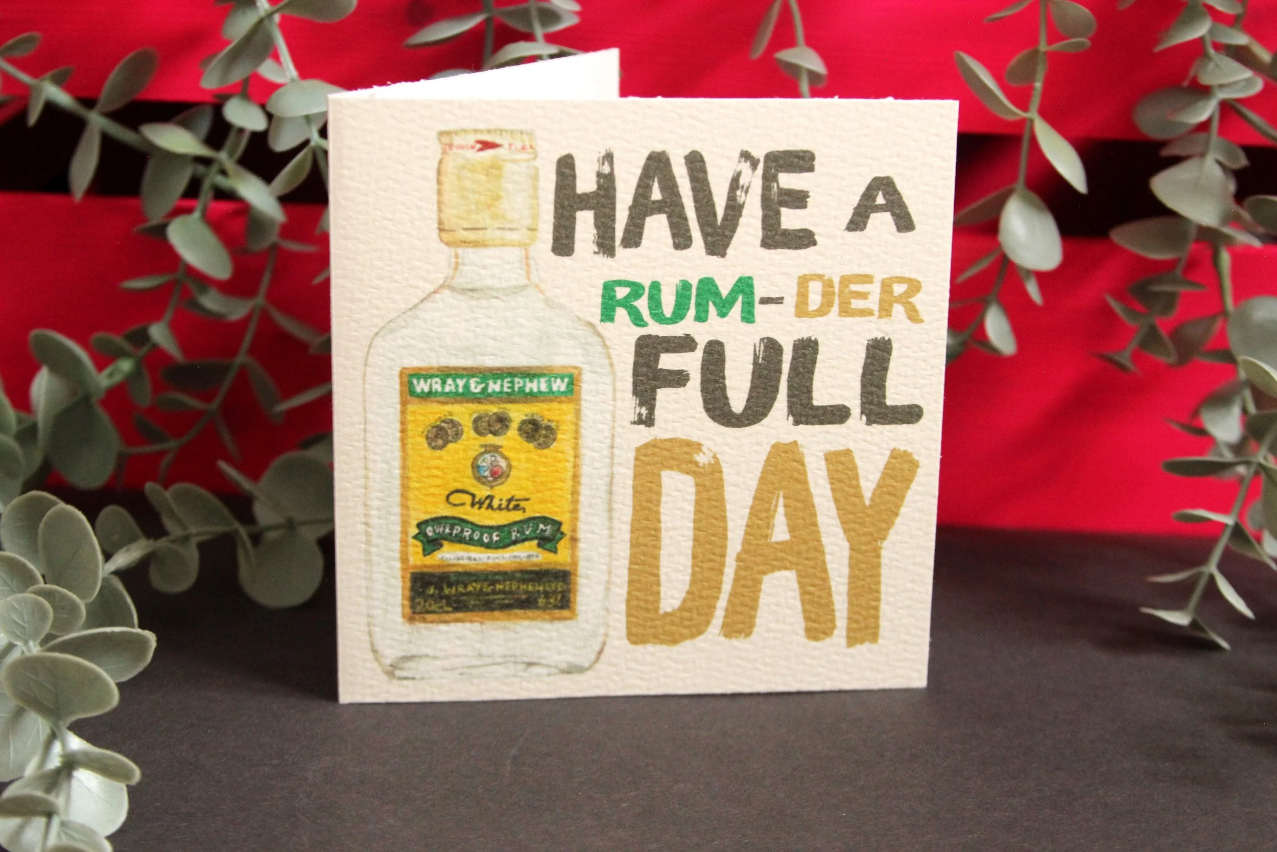 Wray and Nephew Greeting Card