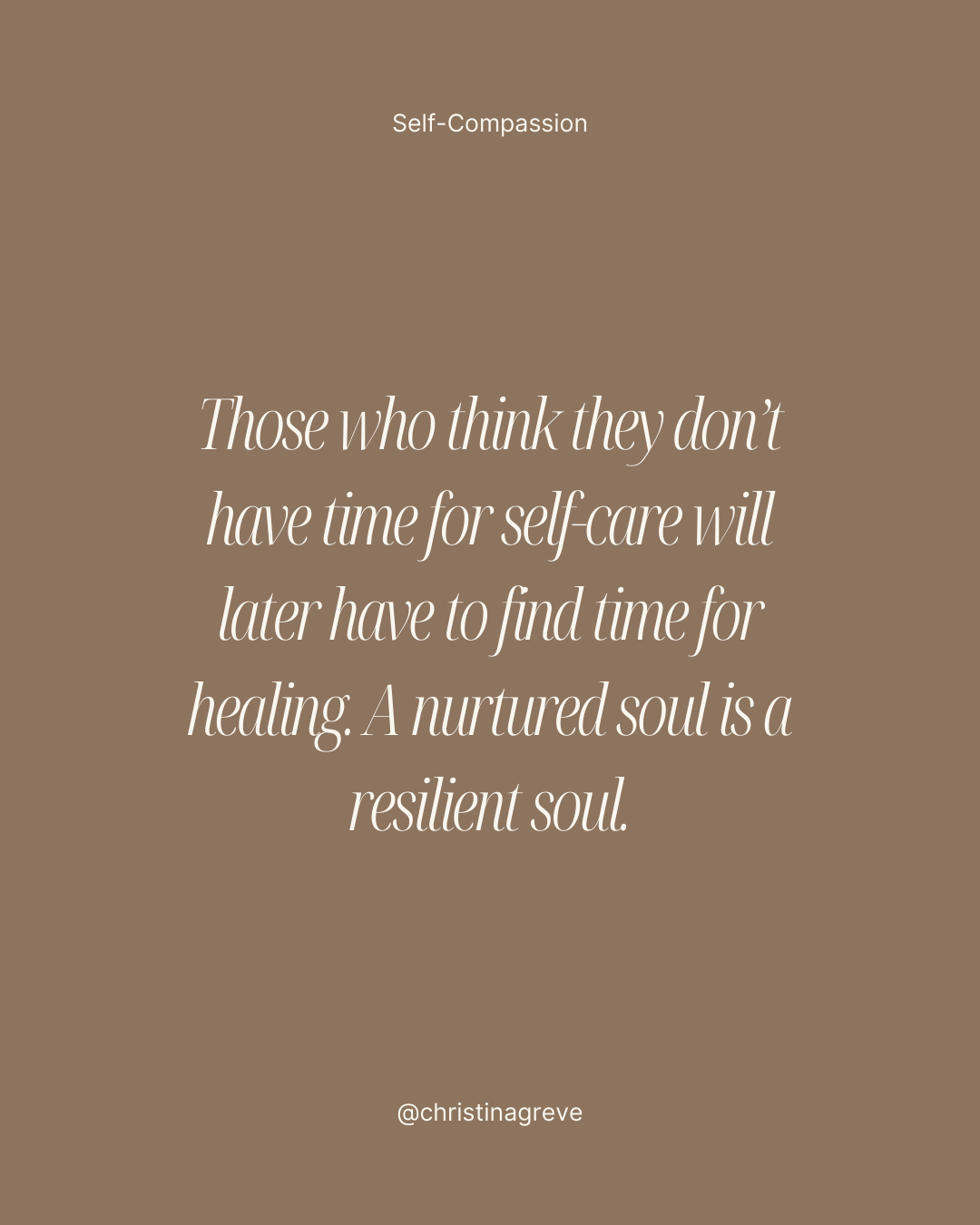 Self-Care as a Path to Healing