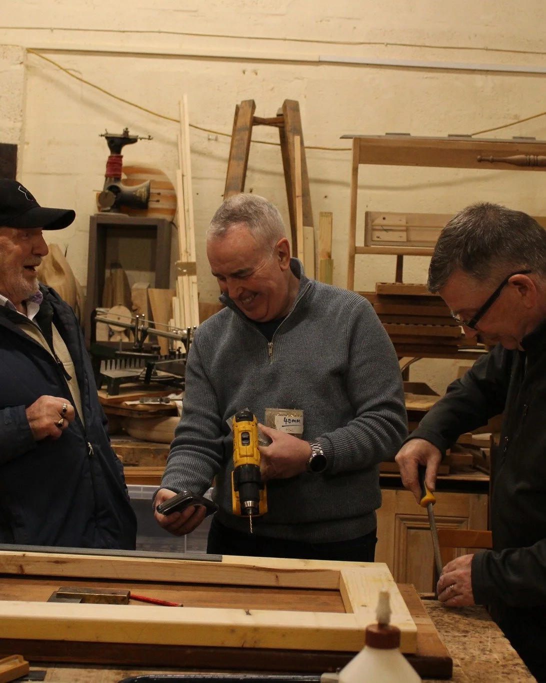 It's the last day of November, and the last day of Men's Mental Health Month 🧠

Joining the Maryhill Men's Shed is a great way to support your mental health by meeting new people, being social and learning new skills. 

If you live locally, you can 