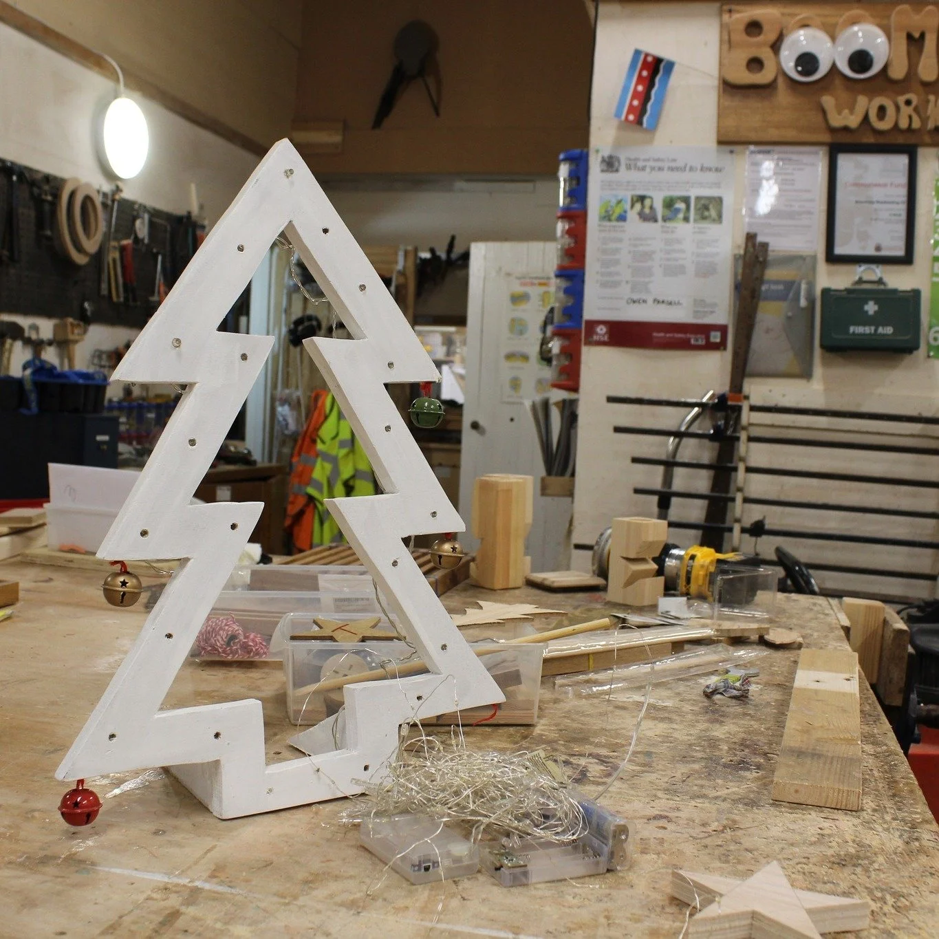 Enjoy a sneak peak of some of the gorgeous handmade decorations we will have available to buy at our Christmas Fair. 

The Boomerang Christmas Fair will be happening this Saturday 13th from 11AM-3PM. Come along to enjoy music, food, drink and games, 