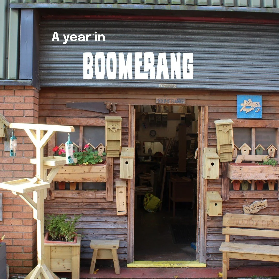 What a year we've had at Boomerang! 

We will soon be posting our own 'Boomerang Wrapped' to share more on how our community workshop has grown this year. For now, please enjoy a selection of highlights from 2025, including community workshops and co