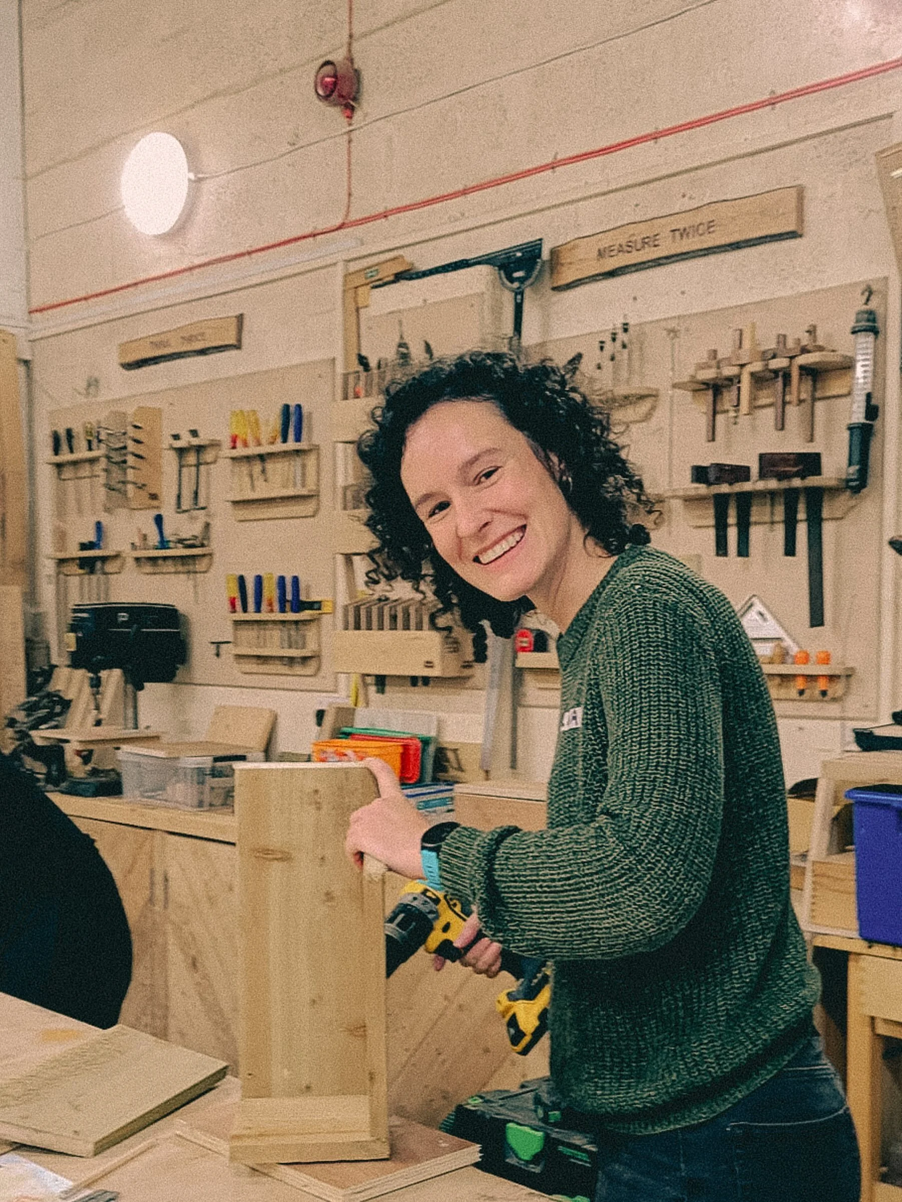 A few moments from our September Beginners Bench 🪚

We had such a nice evening in the workshop on Wednesday, with everyone getting stuck into making their own bird boxes.

Thanks to everyone who came along, it was lovely having you in the workshop. 