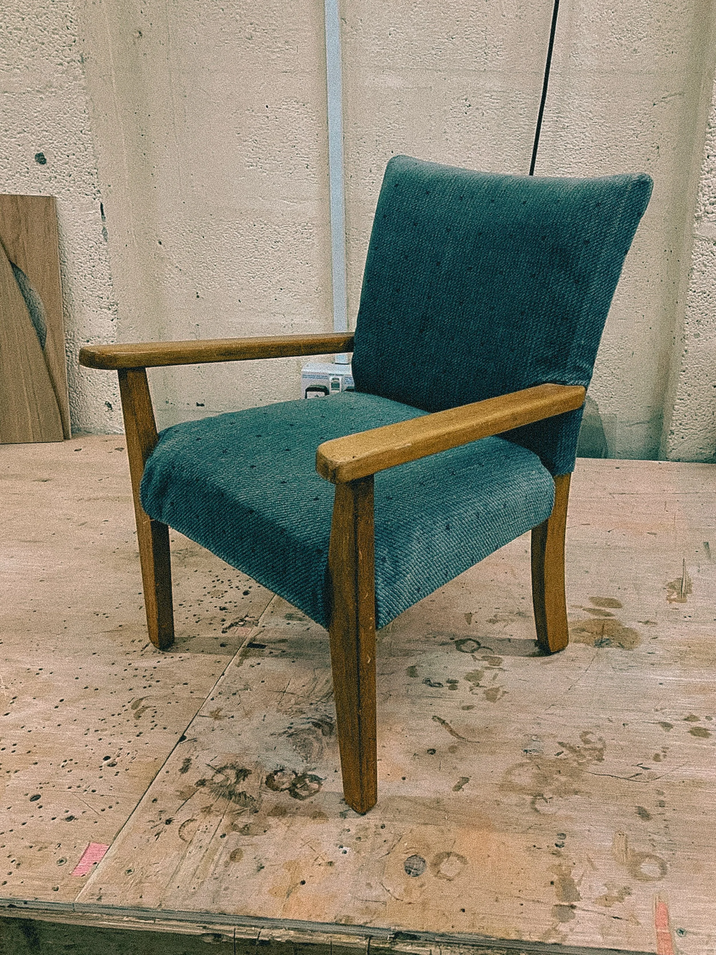 A tiny chair repair in the workshop!

This child&rsquo;s armchair was made by our customer&rsquo;s grandfather and had a few loose joints and broken dowels.

We took it apart, including the upholstery, scraped away the old glue, replaced the damaged 