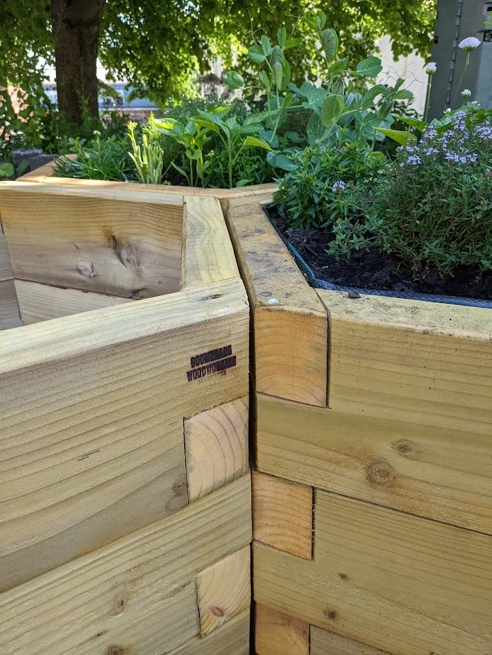 Hexagonal Planters for Yorkhill Green Spaces