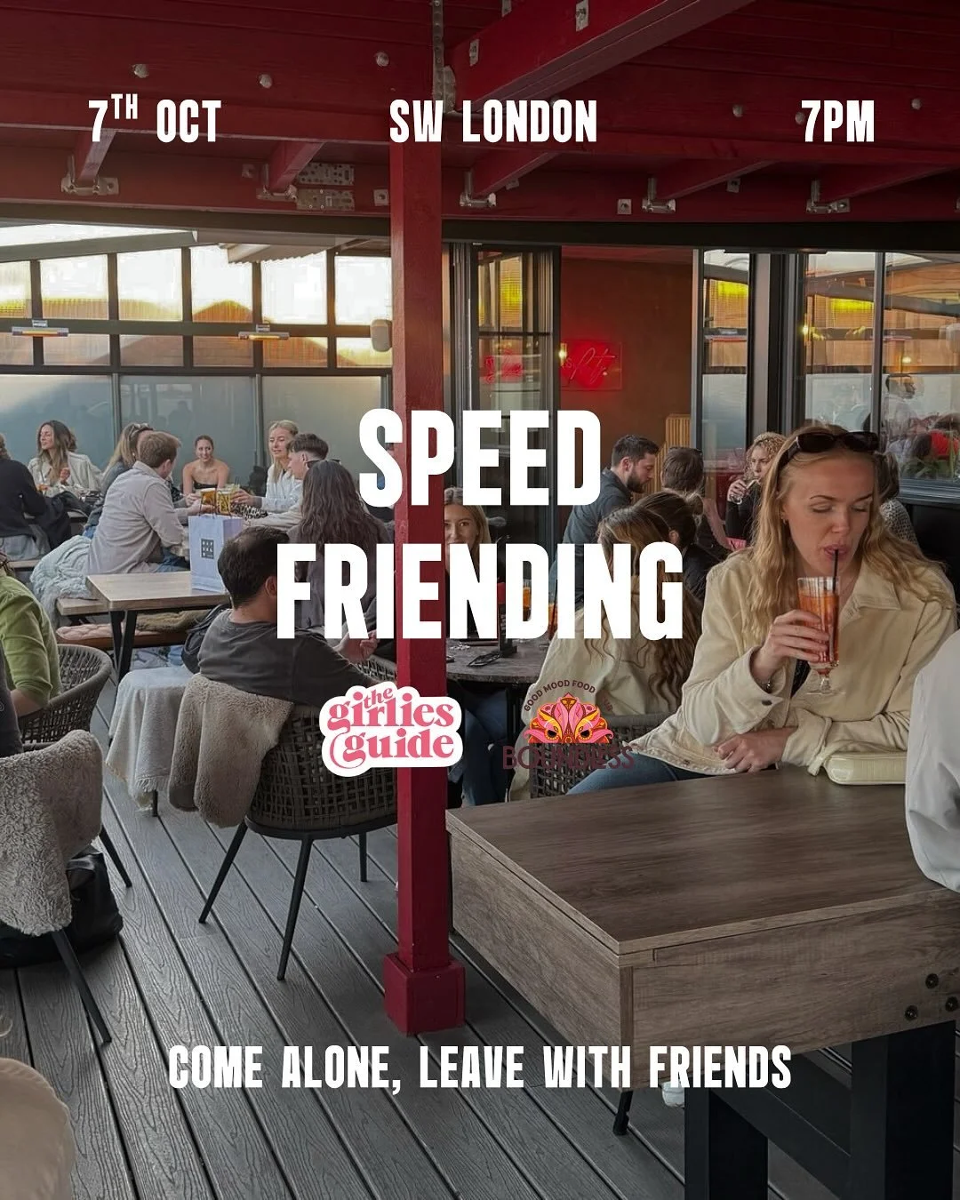 Our first ever Speed Friending event is next week and we still have some spaces left (but not many!)✨

Link in bio to sign up x